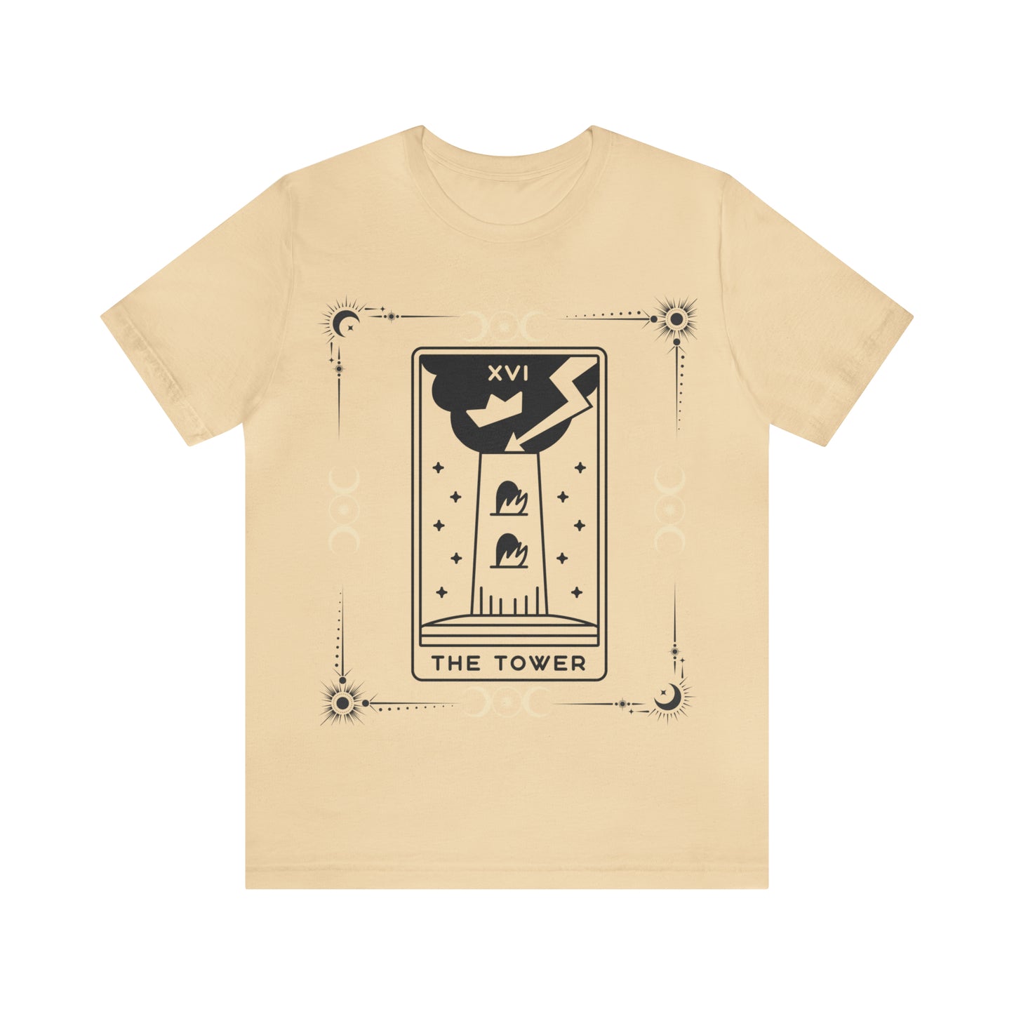 The Tower Card Tarot Inspired Tee