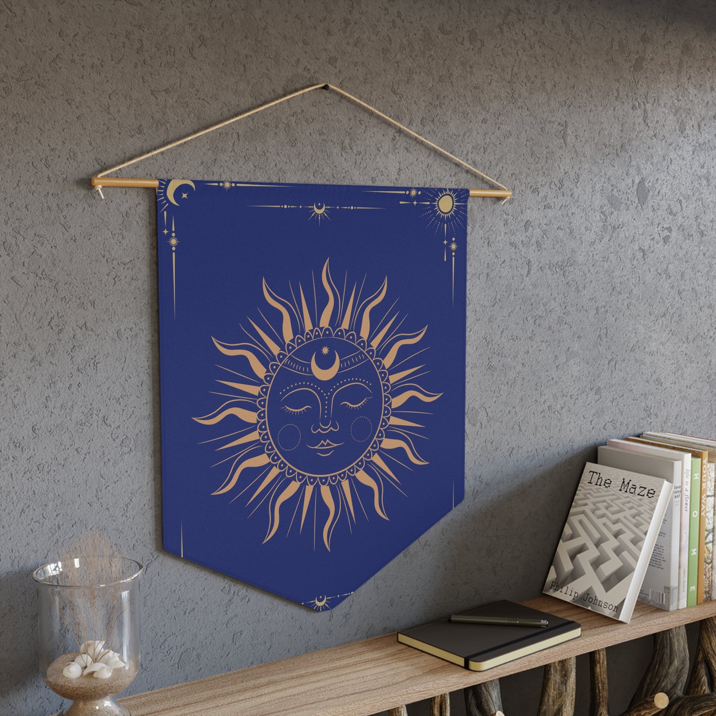 Astrological Sun wall hanger