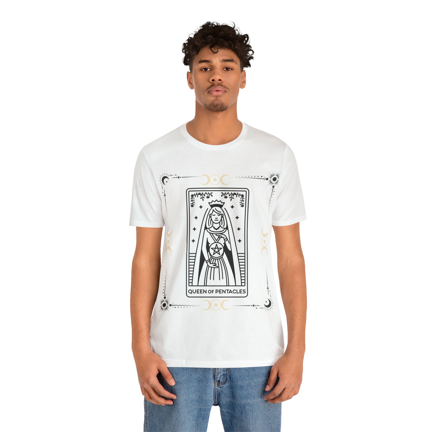 Queen of Pentacles inspired Tarot tee