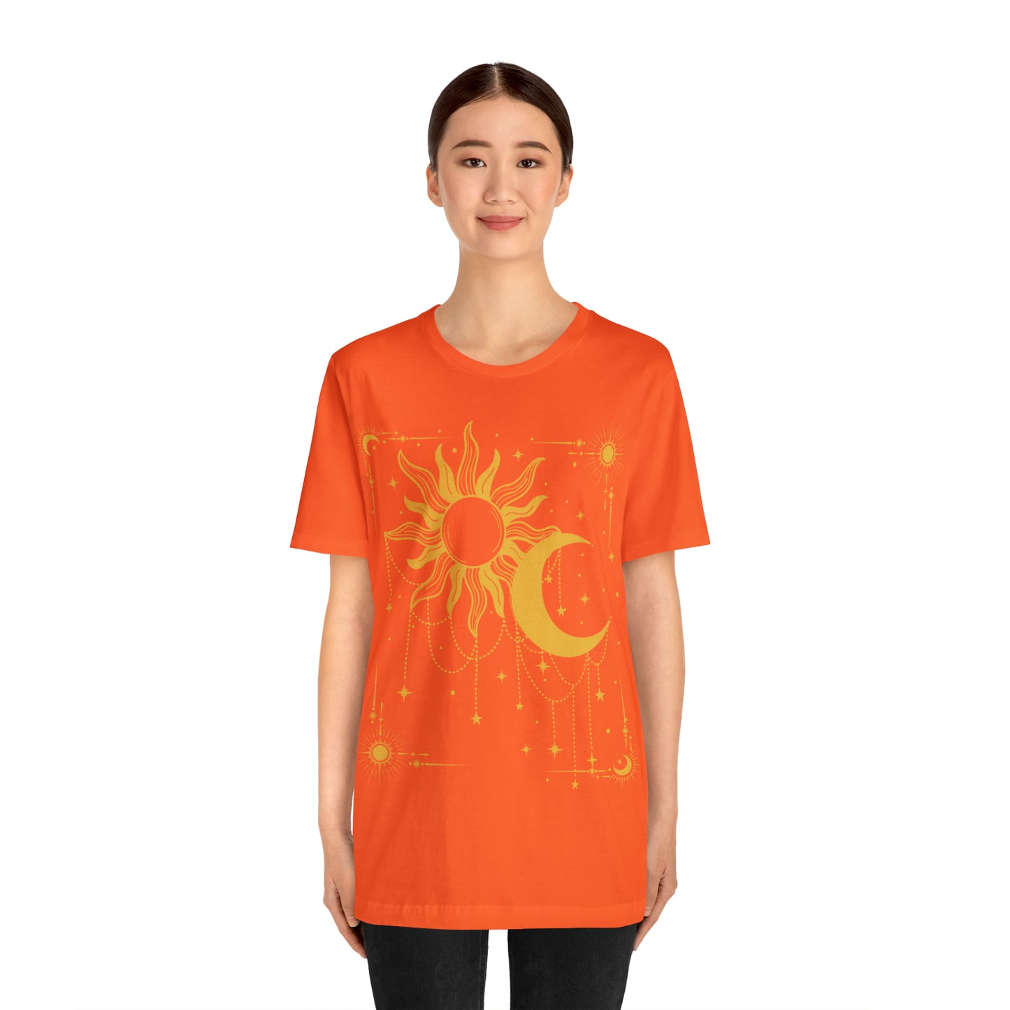 Sun And Moon Astrology inspired tee