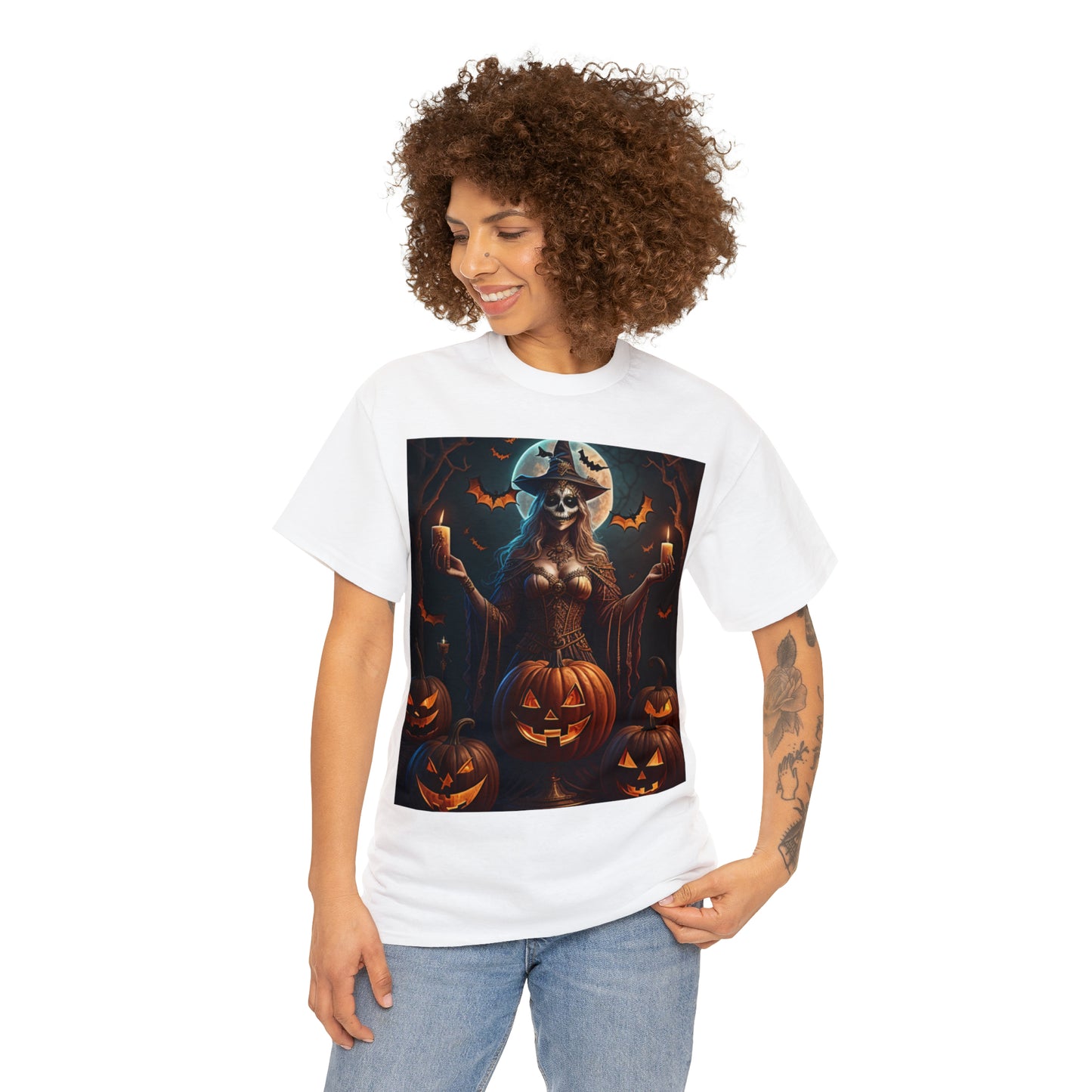 Halloween Tarot tee: Temperance