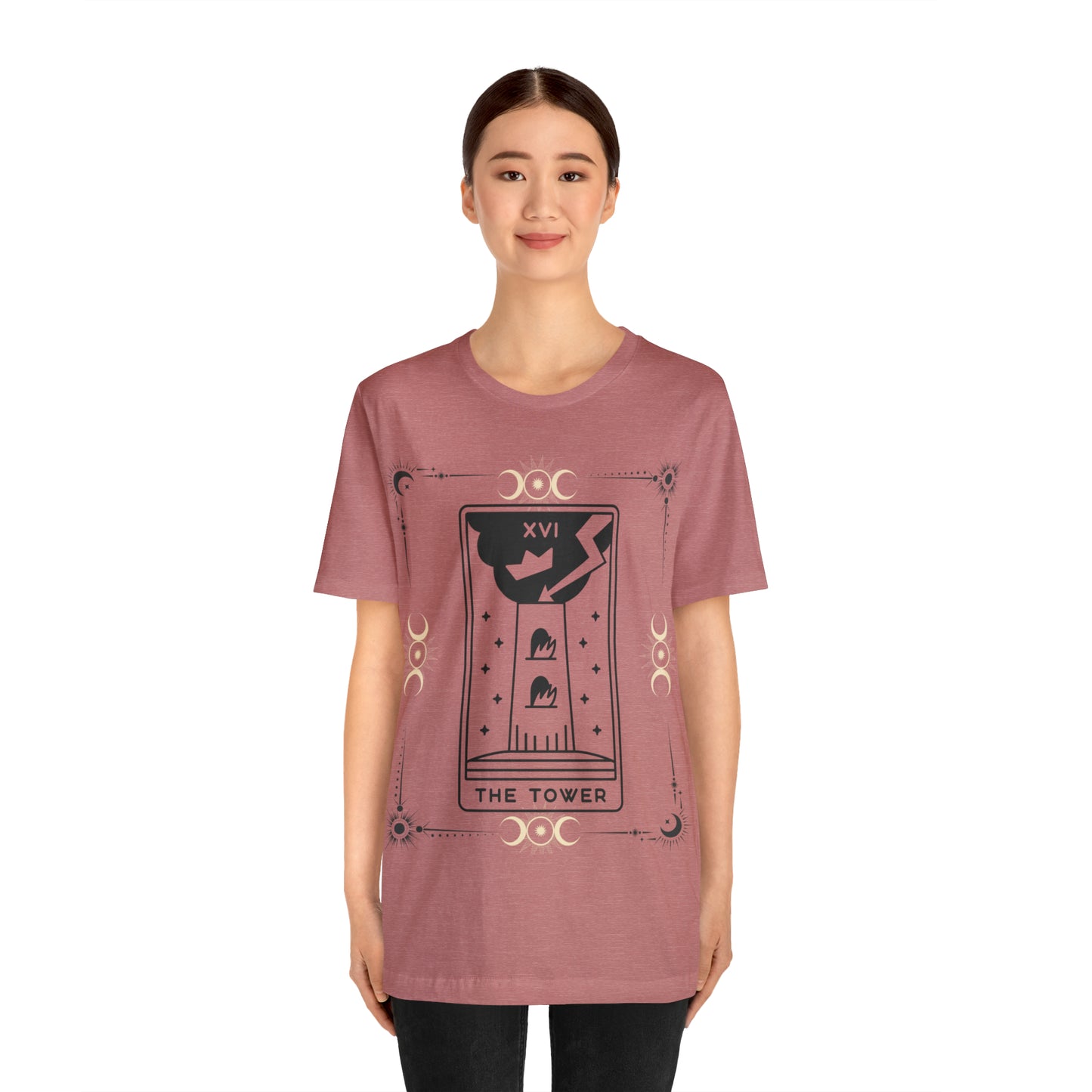 The Tower Card Tarot Inspired Tee