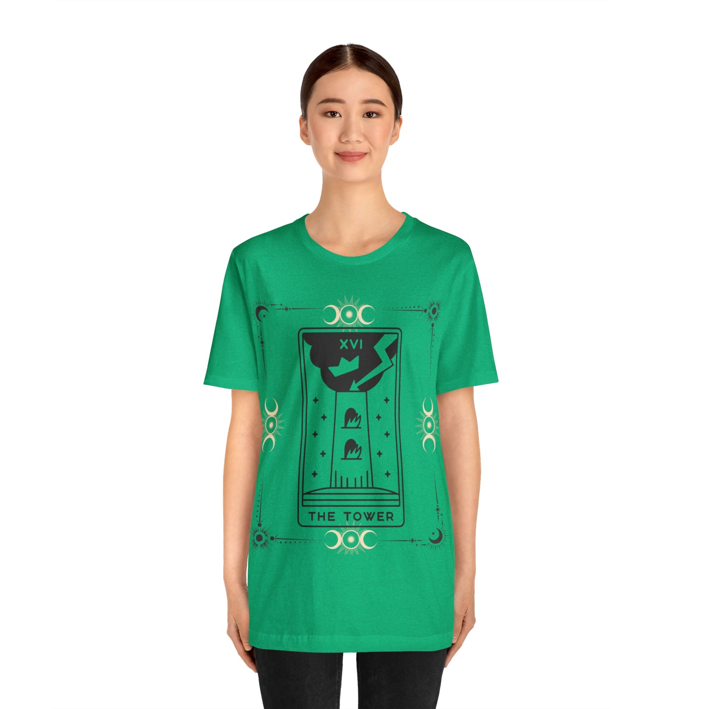 The Tower Card Tarot Inspired Tee