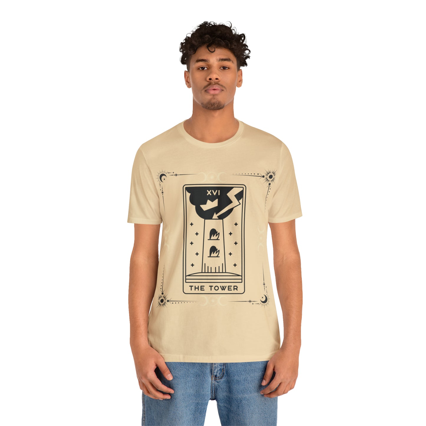 The Tower Card Tarot Inspired Tee