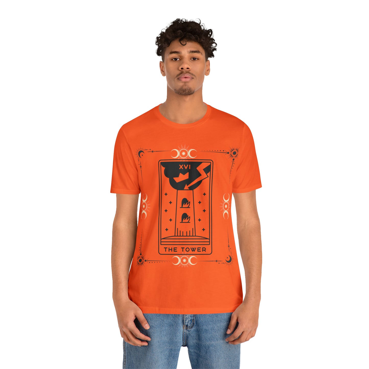 The Tower Card Tarot Inspired Tee