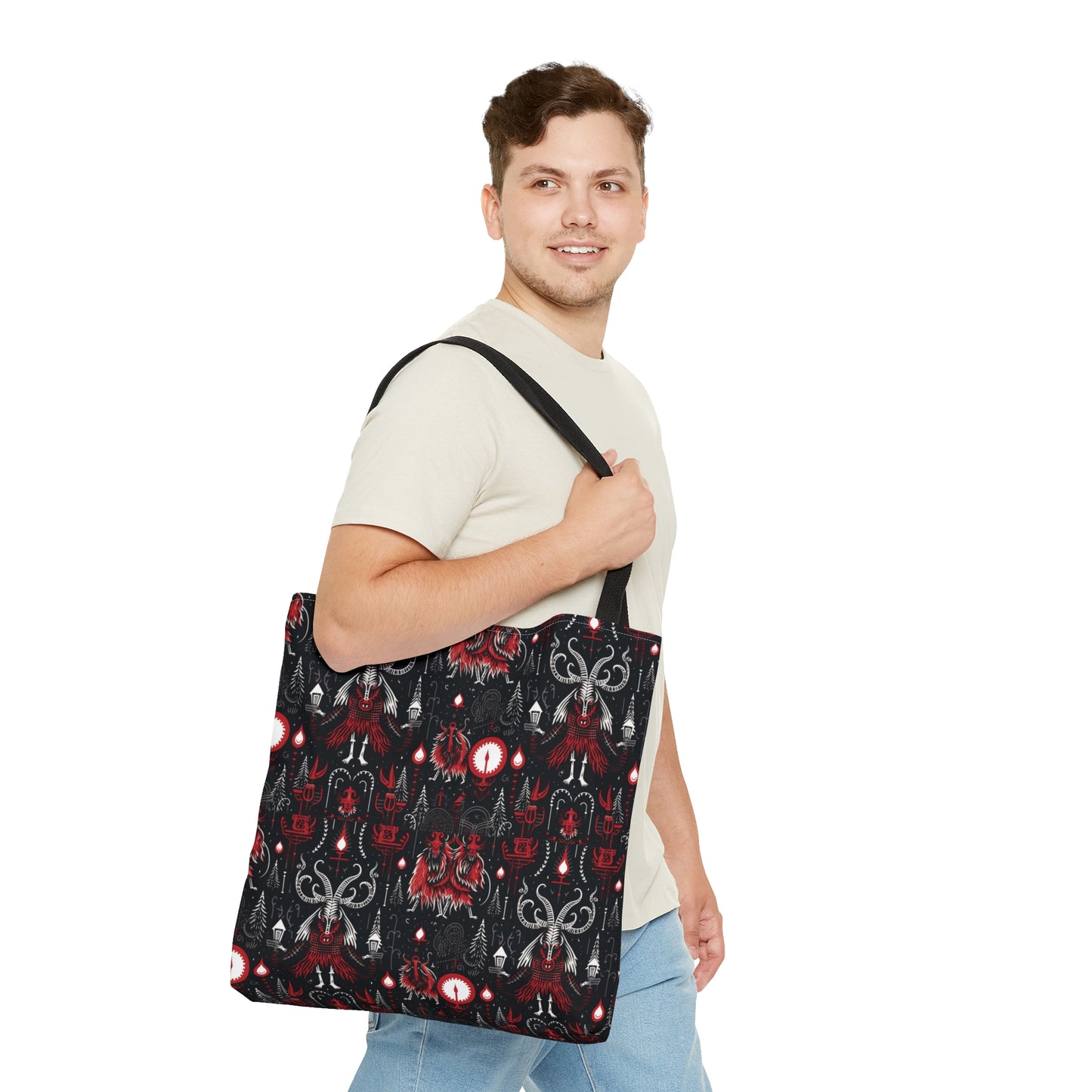 Nordic Krampus Tote Bag