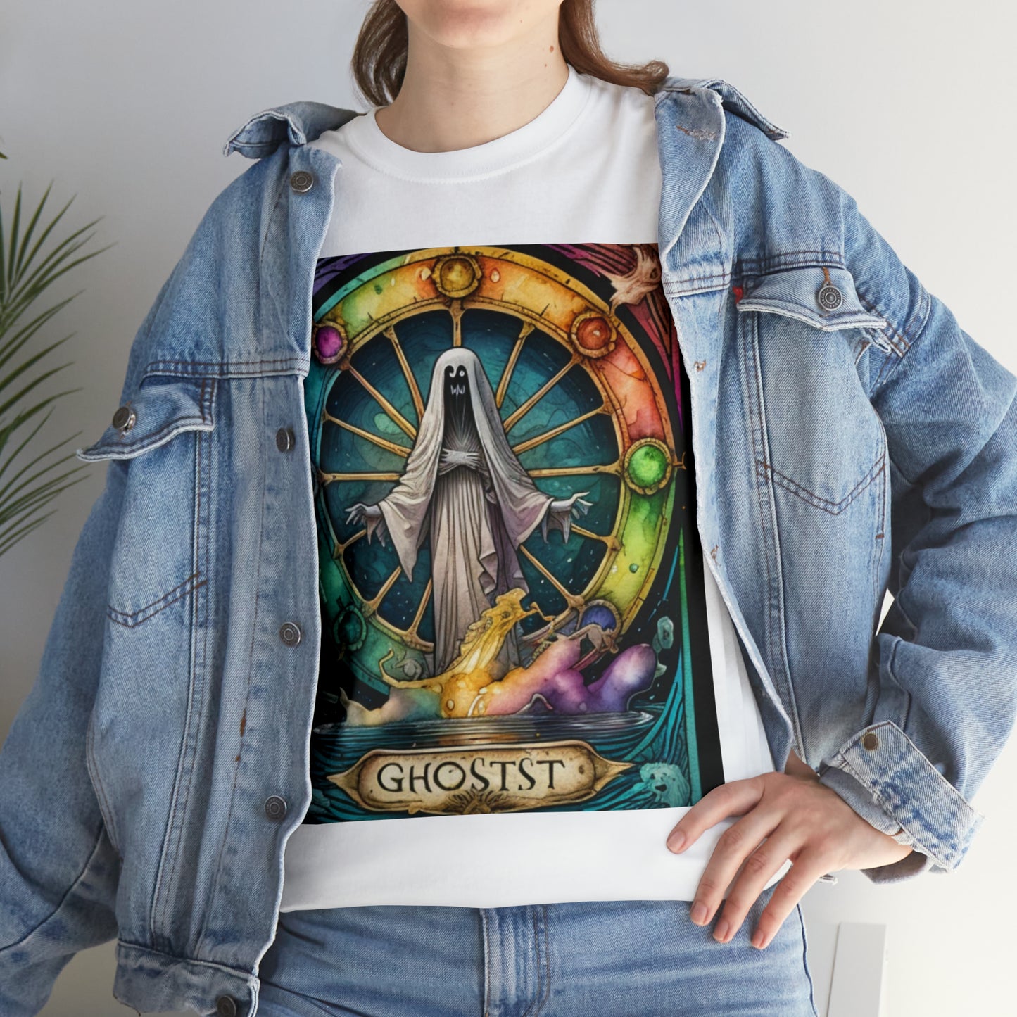 Halloween inspired Wheel of Fortune Tarot Tee