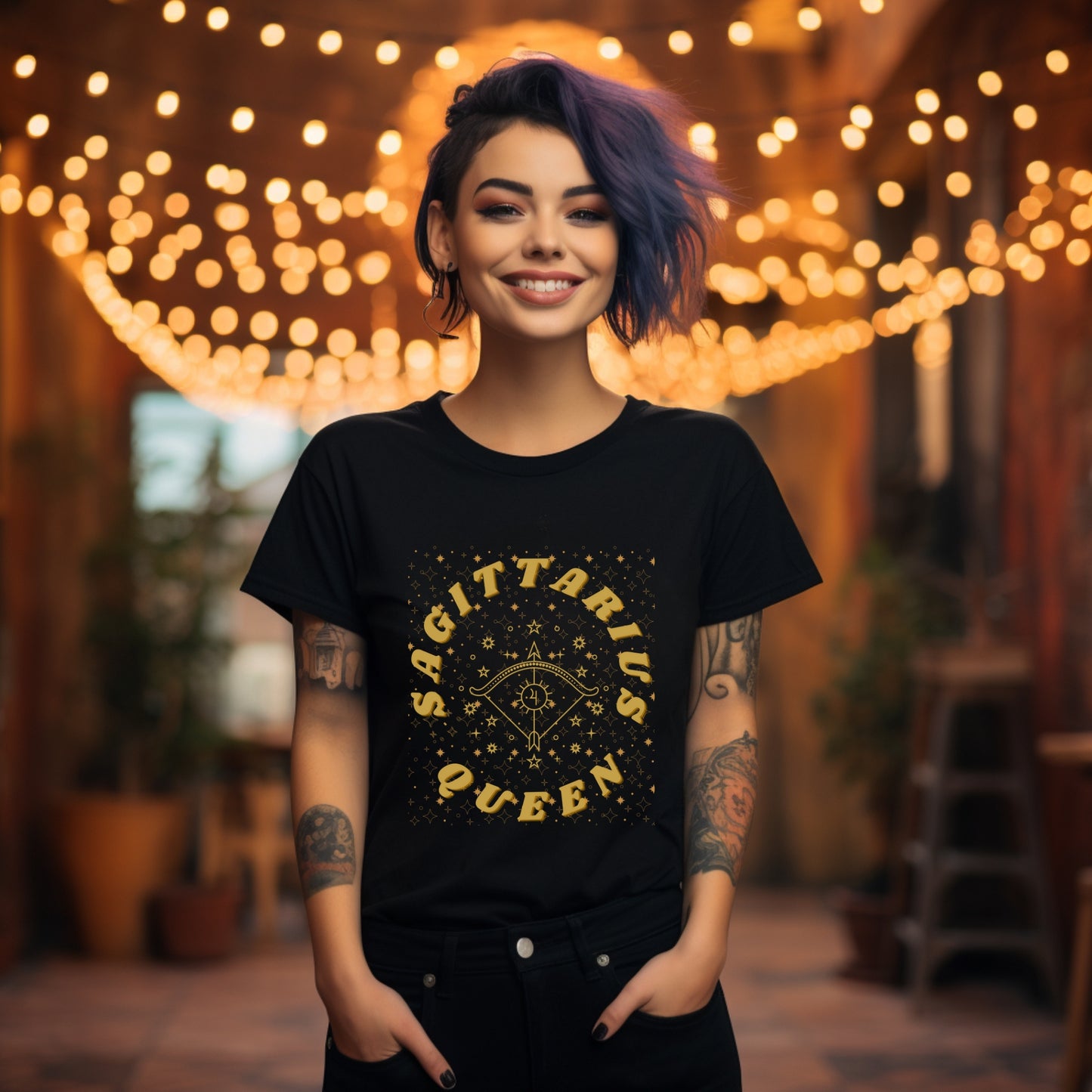 Sagittarius Queen Astrology Tee