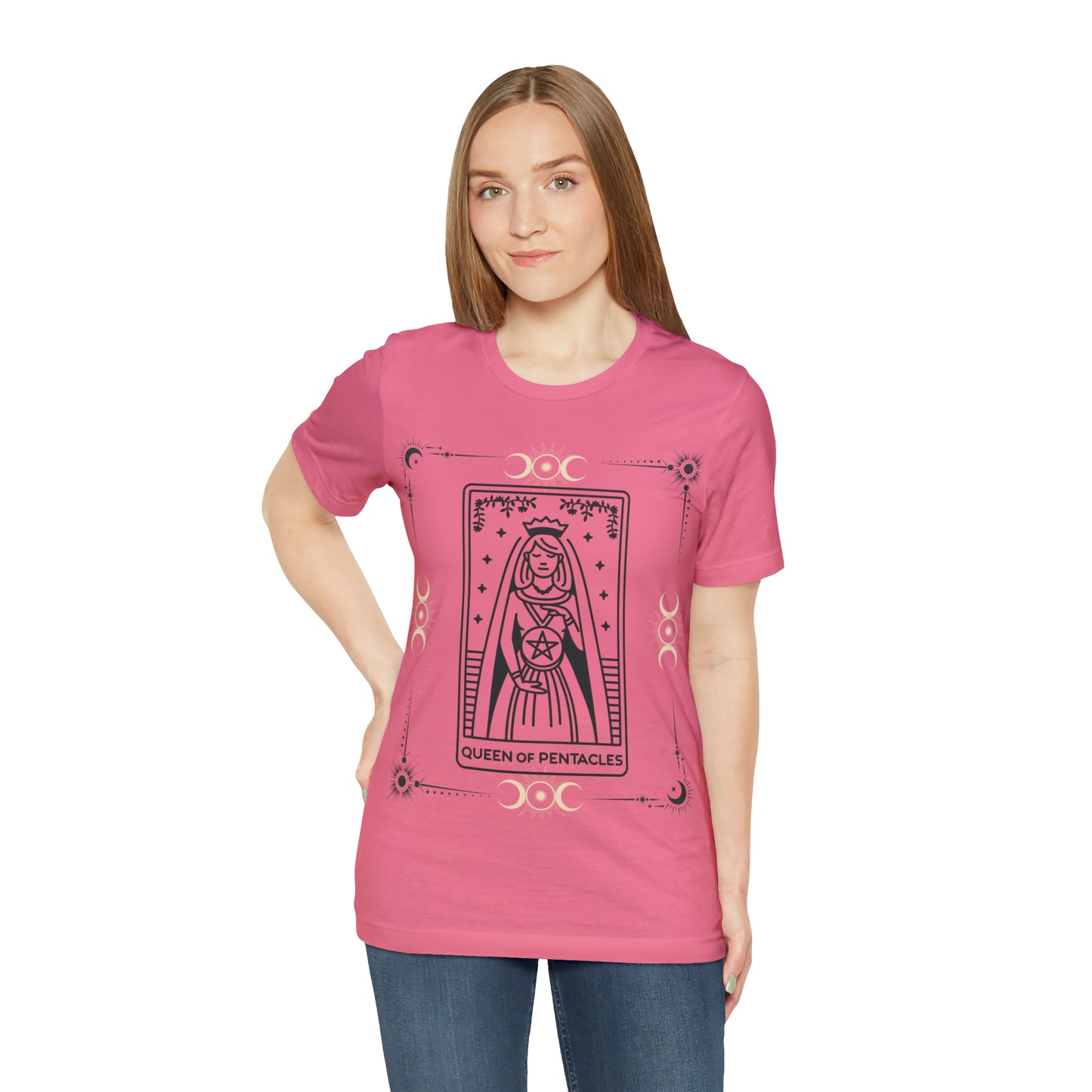 Queen of Pentacles inspired Tarot tee