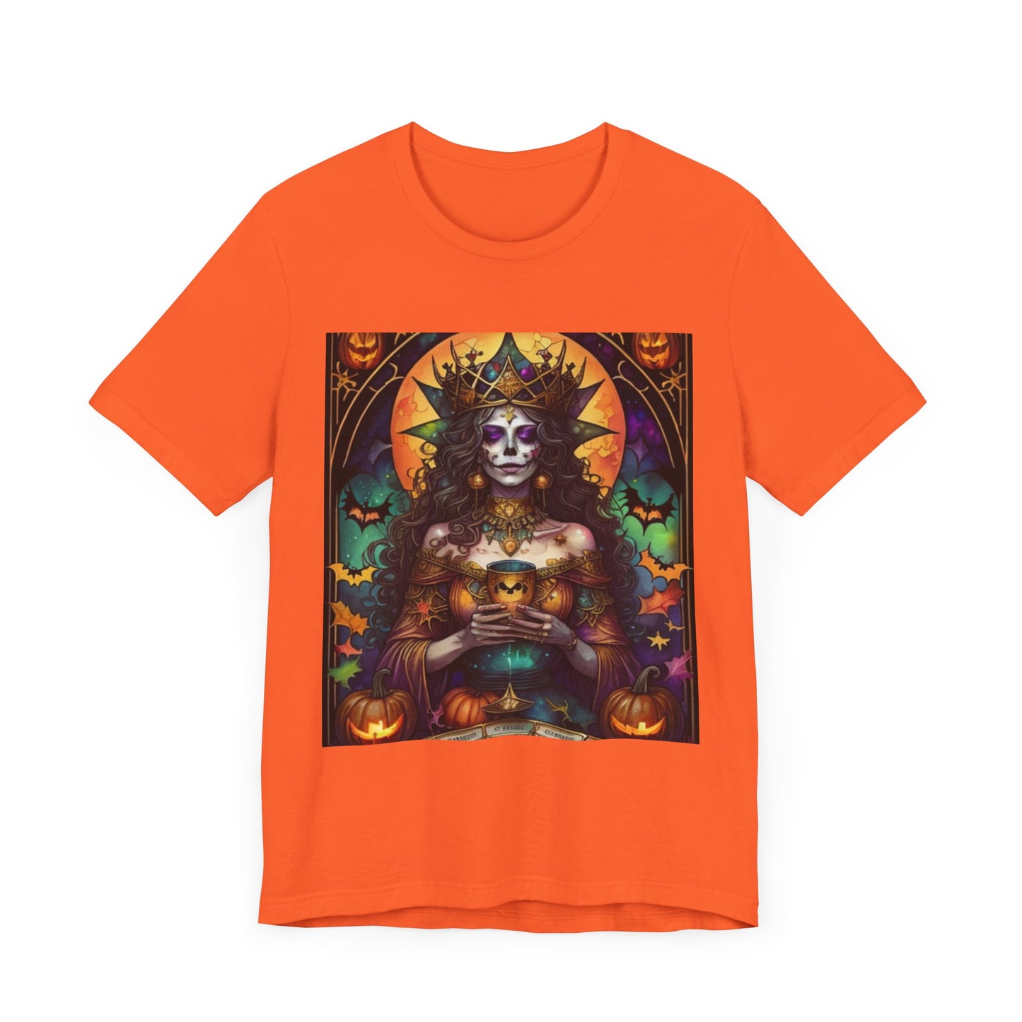 Limited Halloween Inspired Queen Of Cups Tarot T-shirt