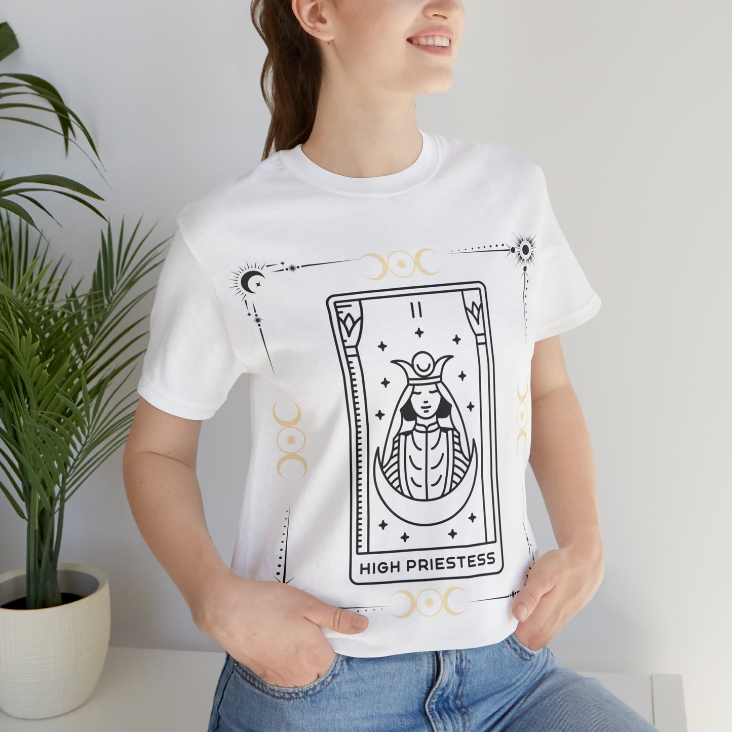 High Priestess Tarot Card Inspired Tee