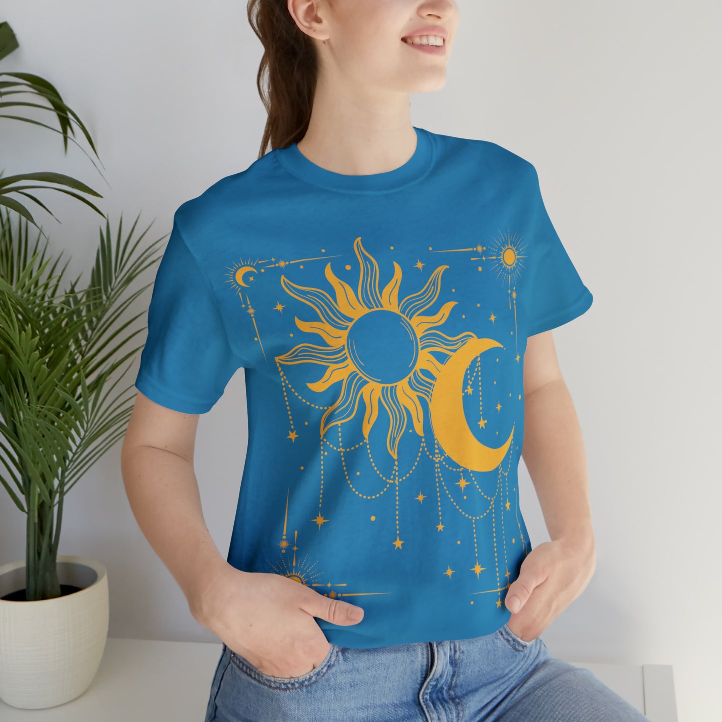 Sun And Moon Astrology inspired tee