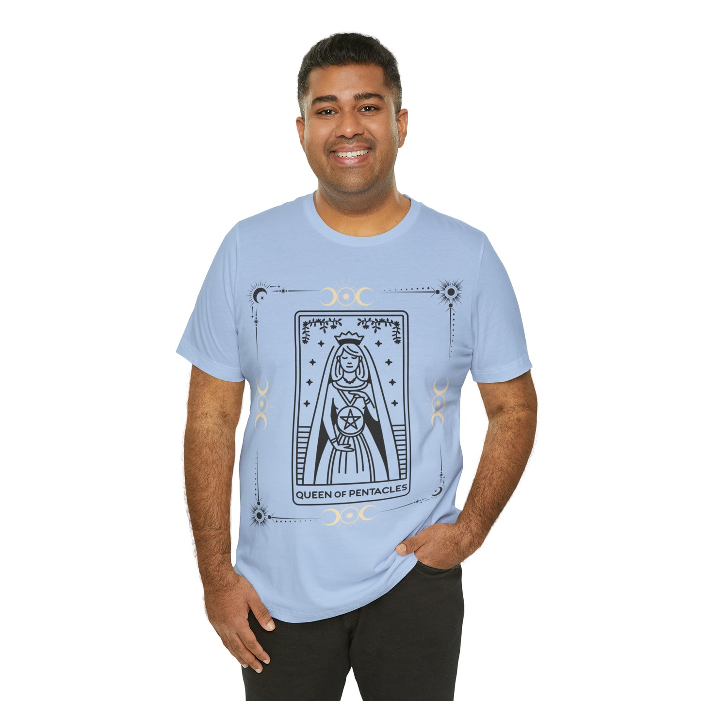 Queen of Pentacles inspired Tarot tee