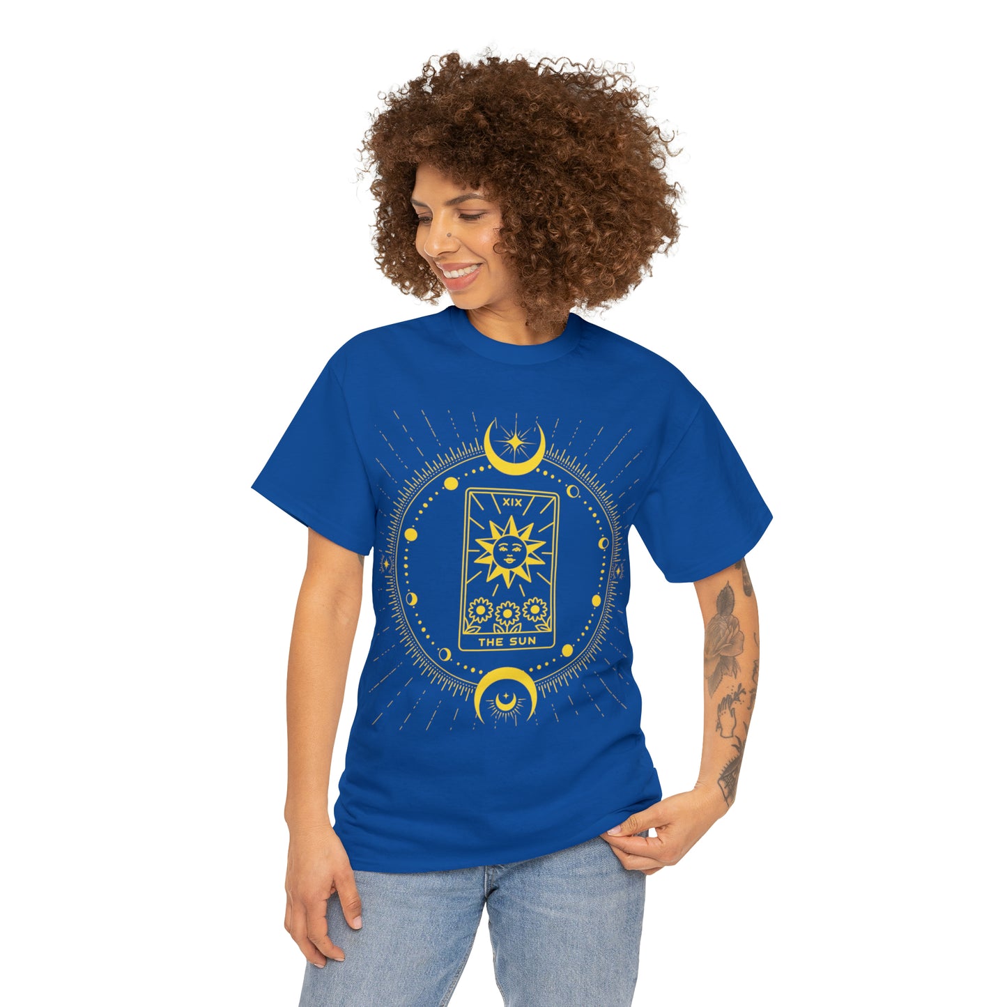 The Sun tarot card tee