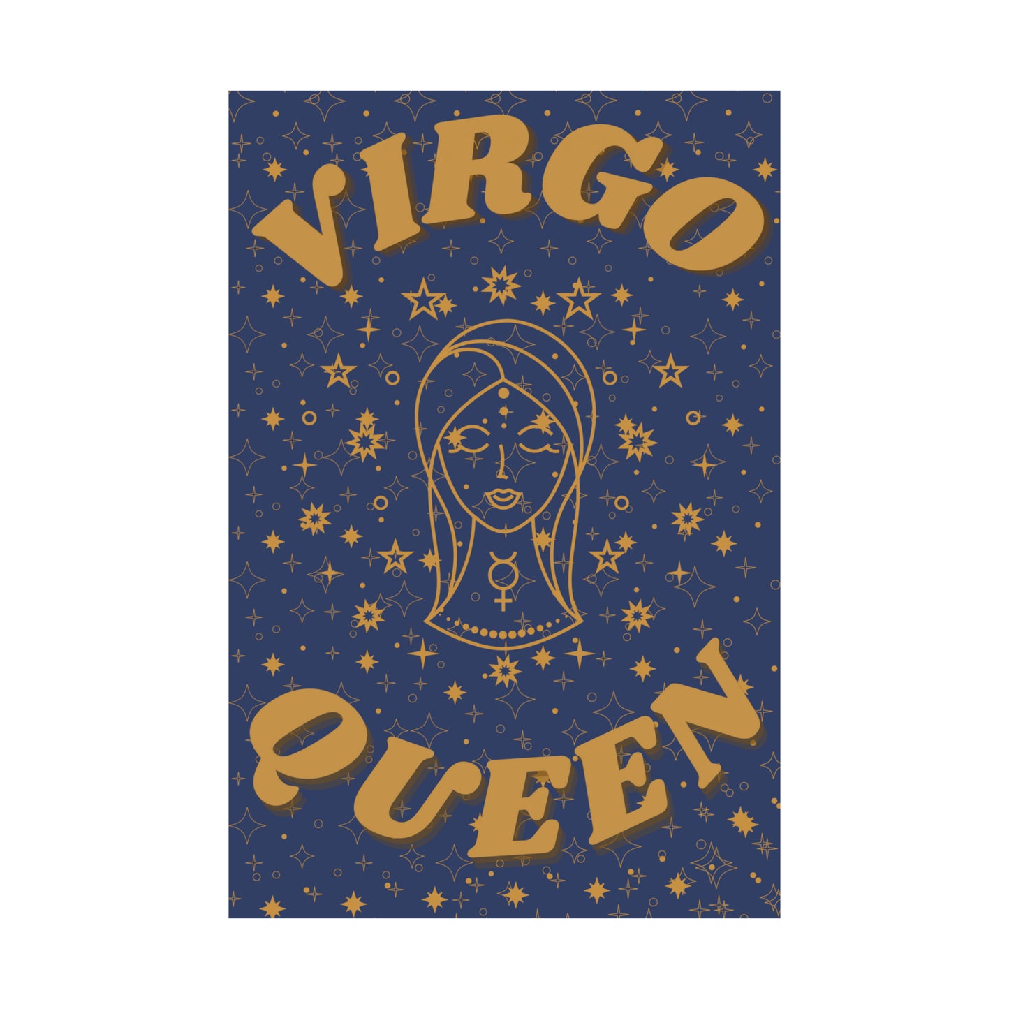 The Virgo Queen Poster