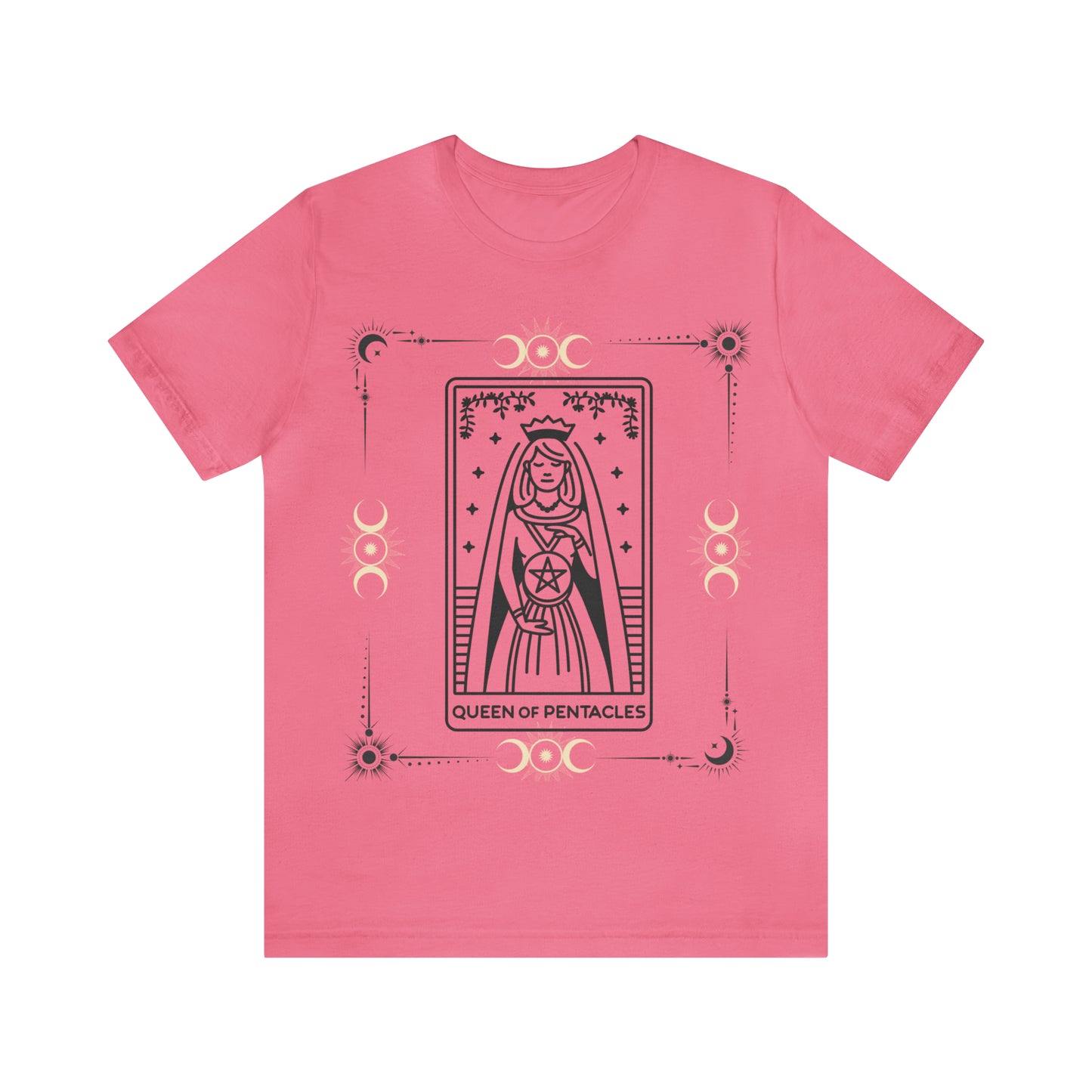 Queen of Pentacles inspired Tarot tee