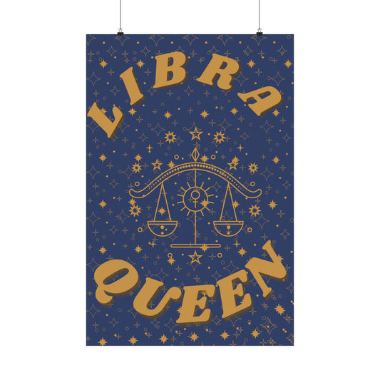 Libra Queen Poster