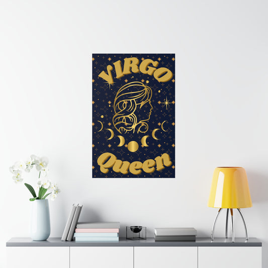 Astrology Poster: Virgo Queen