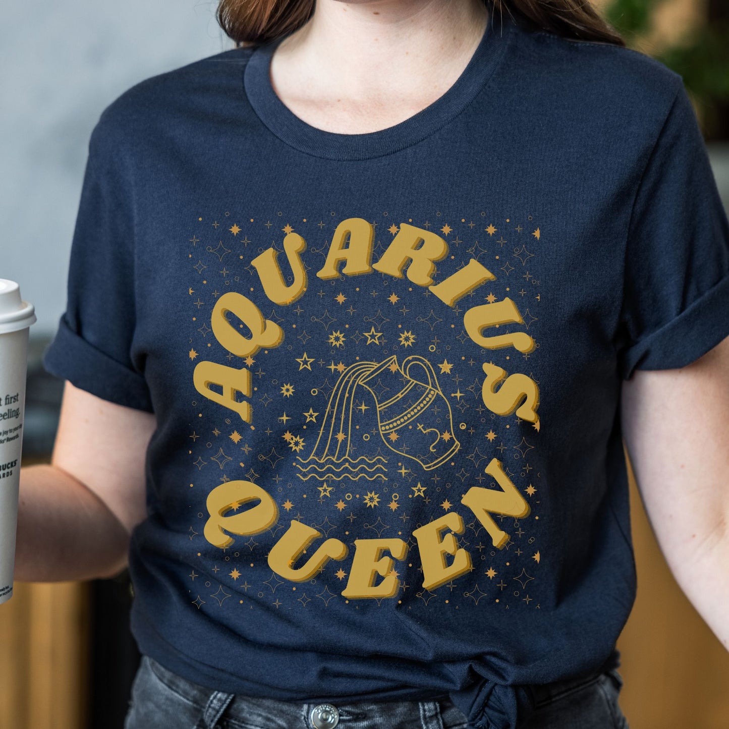 Aquarius Queen Astrology tee