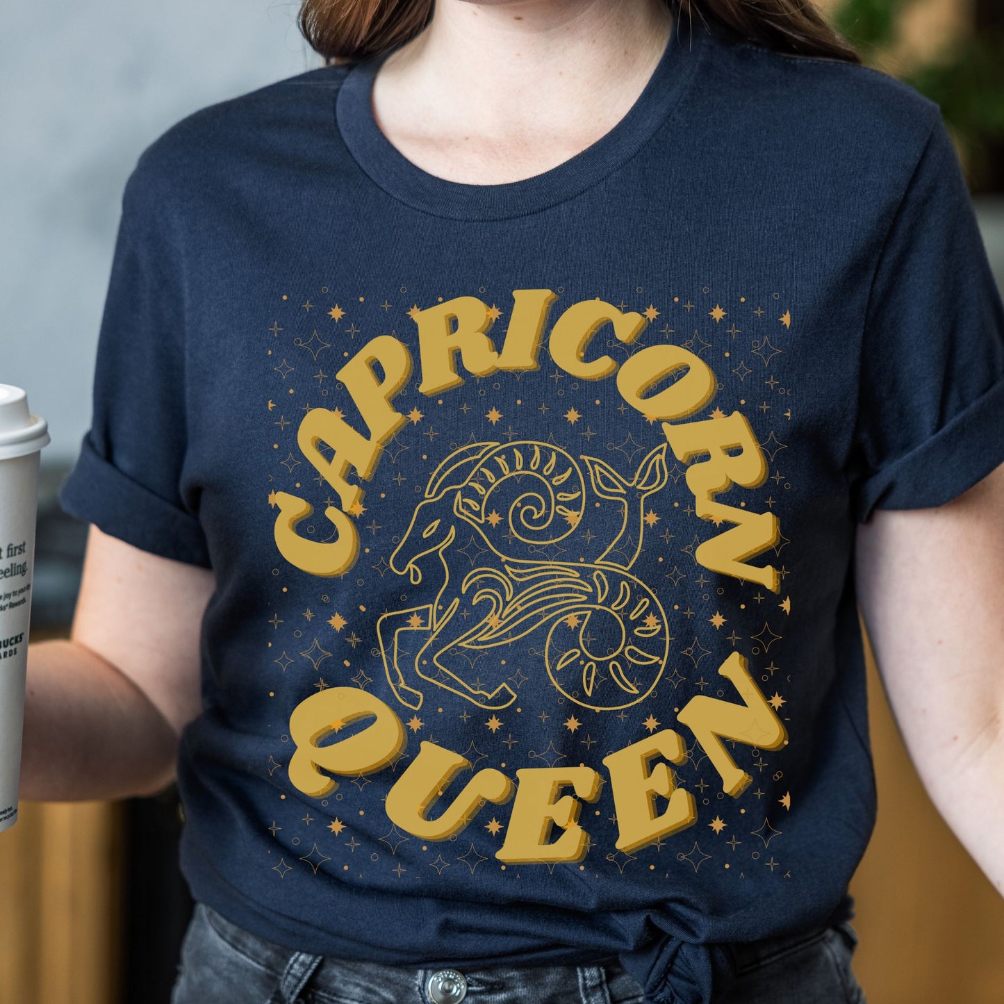 Capricorn Queen Astrology Tee