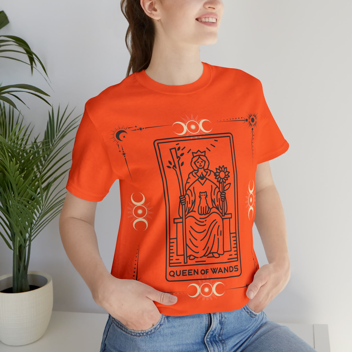 Queen of Wands Tarot inspired Tee