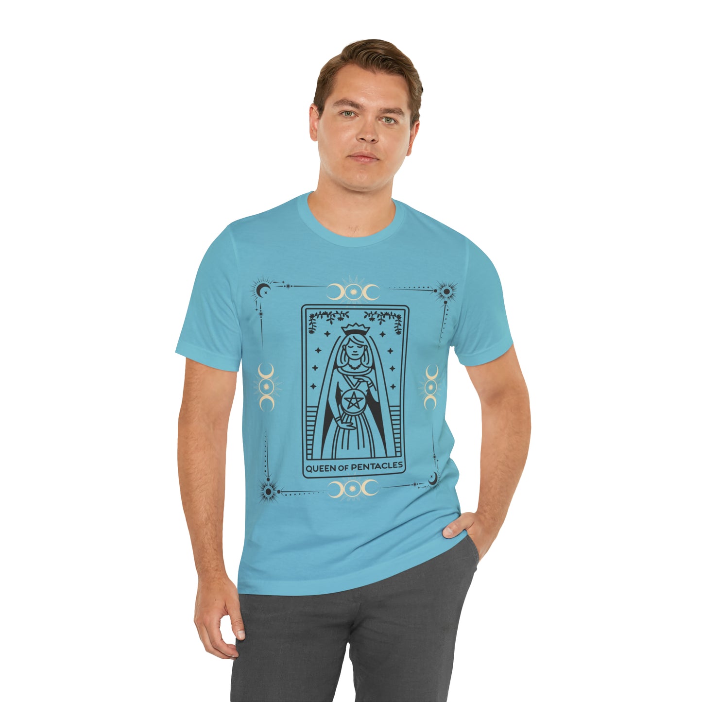 Queen of Pentacles inspired Tarot tee