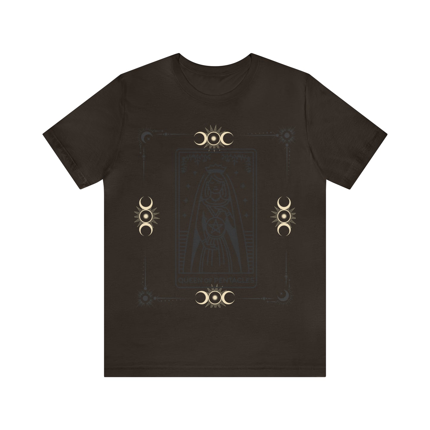 Queen of Pentacles inspired Tarot tee