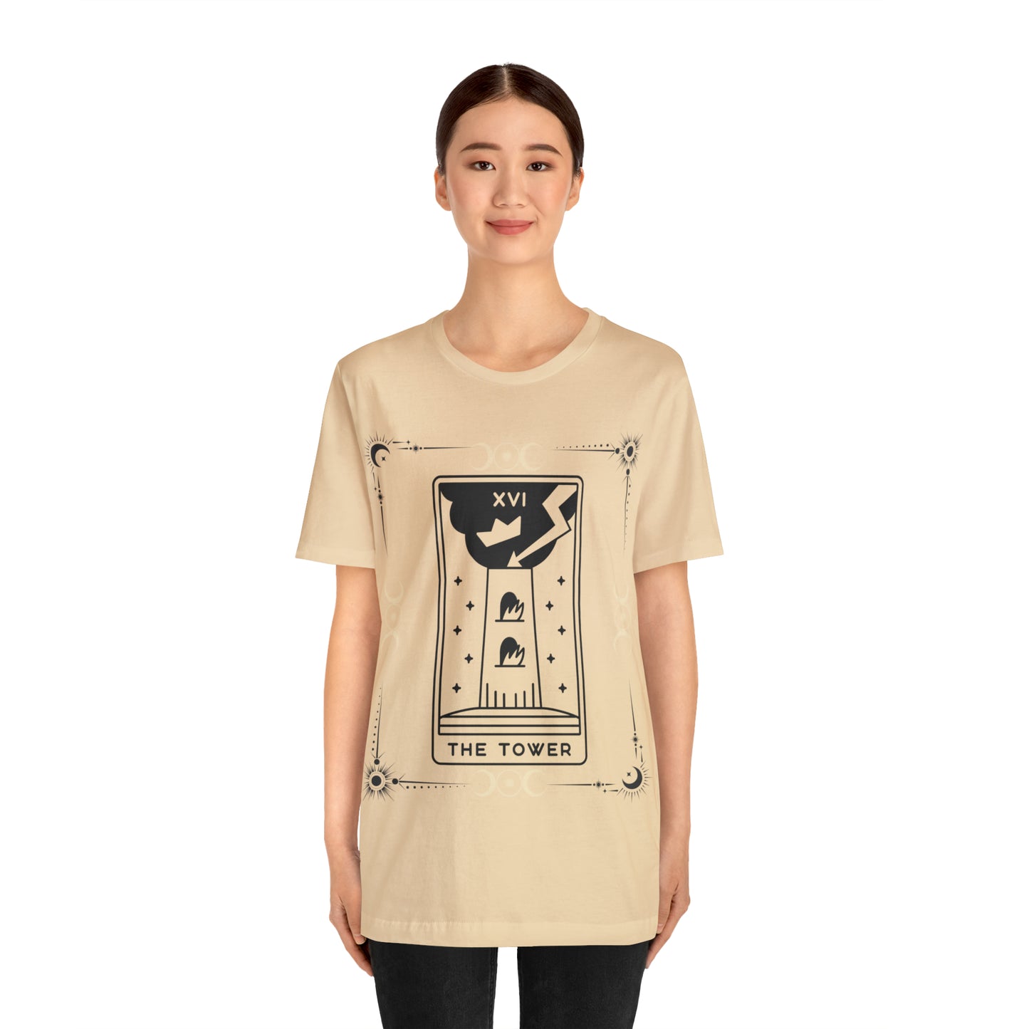 The Tower Card Tarot Inspired Tee