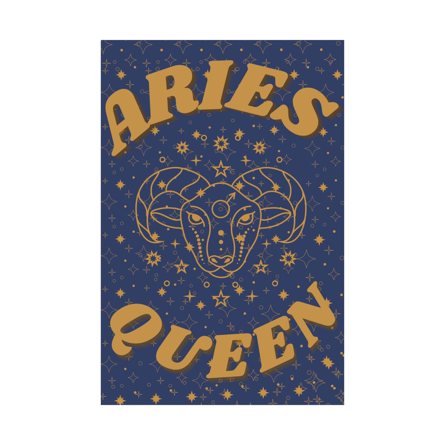 Aries Queen Poster