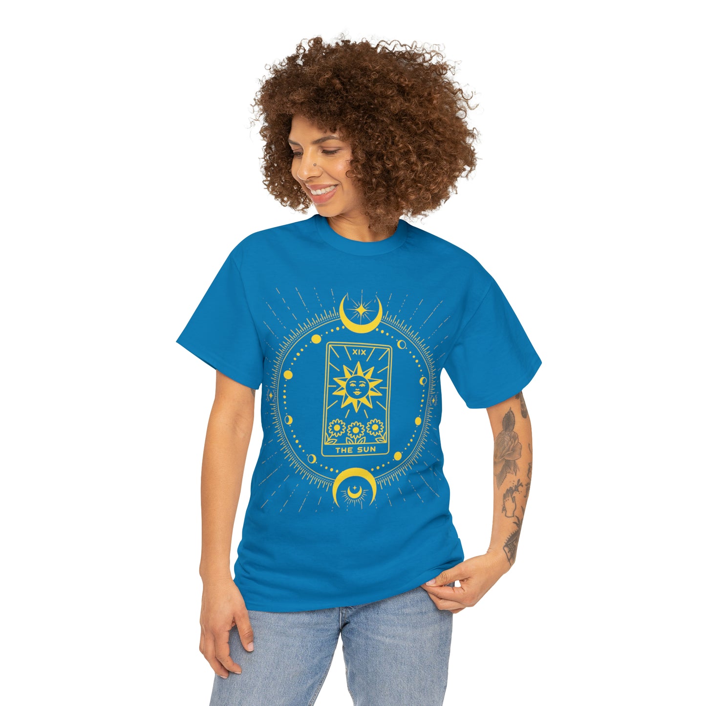 The Sun tarot card tee