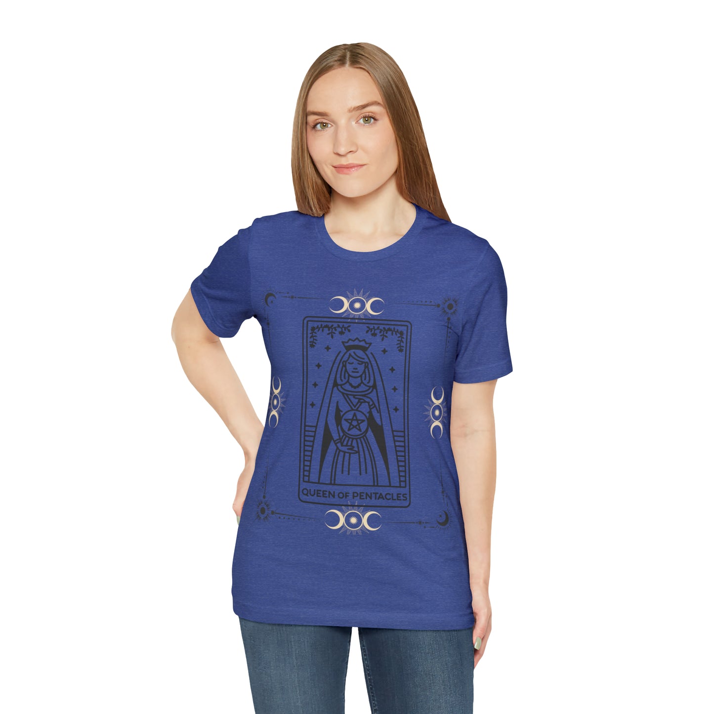 Queen of Pentacles inspired Tarot tee