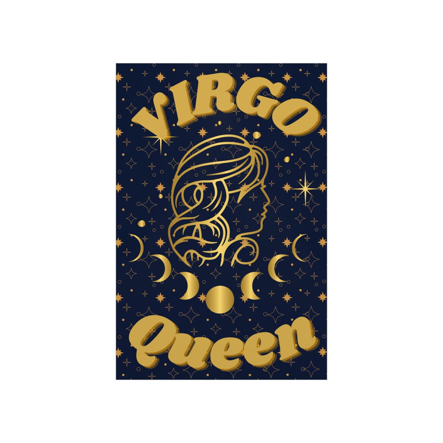 Astrology Poster: Virgo Queen