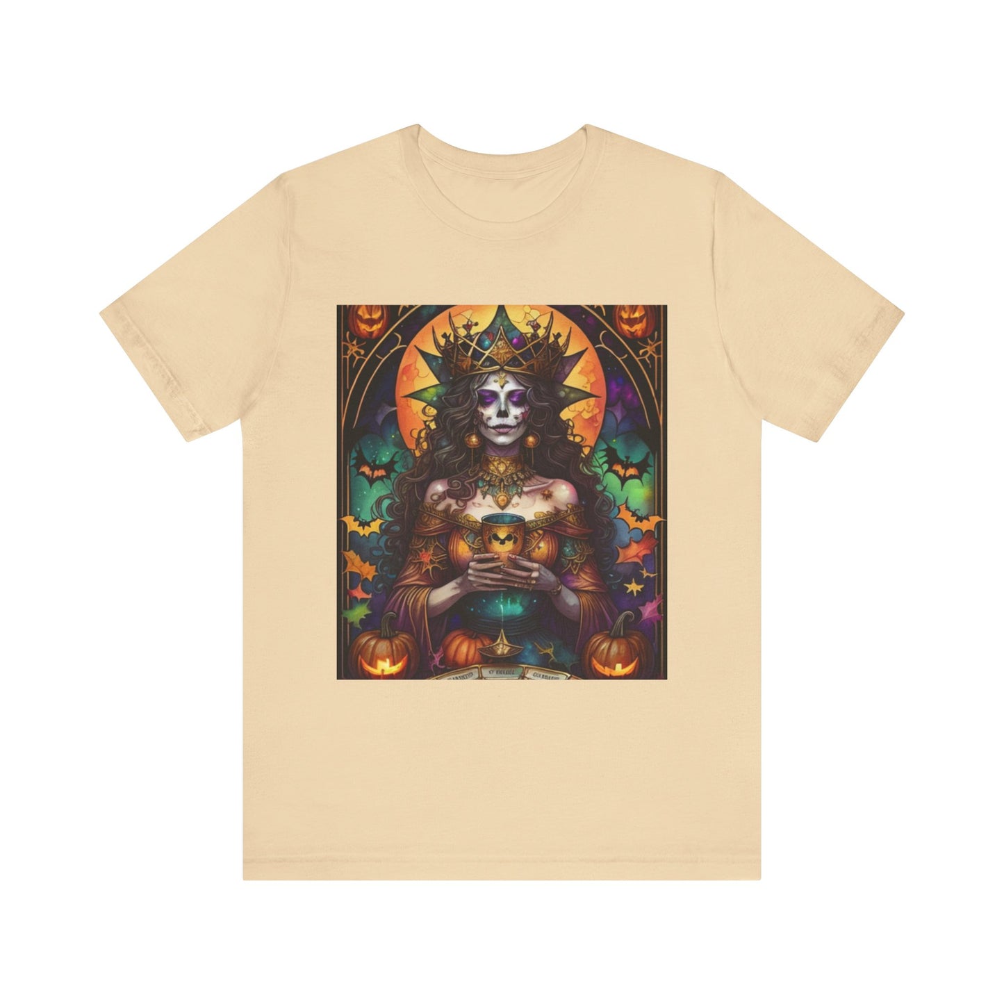 Limited Halloween Inspired Queen Of Cups Tarot T-shirt