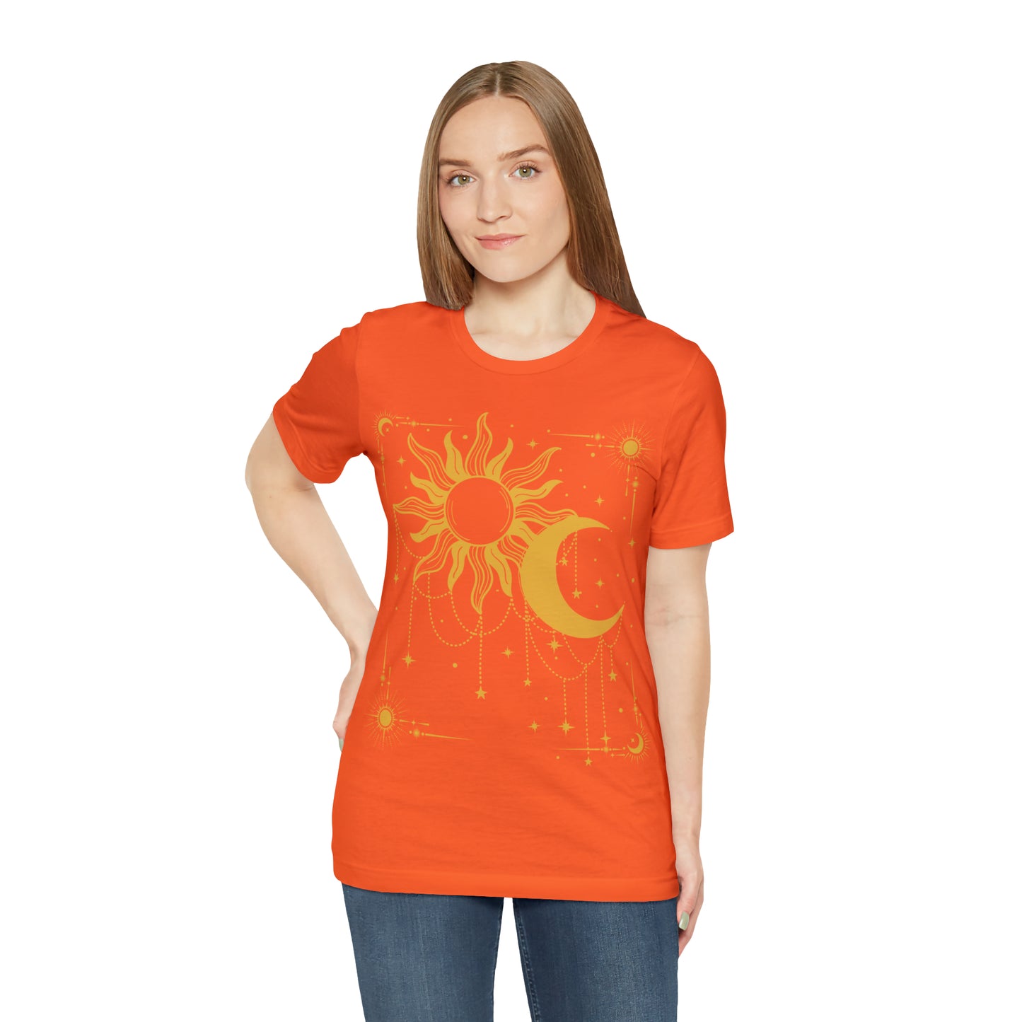 Sun And Moon Astrology inspired tee