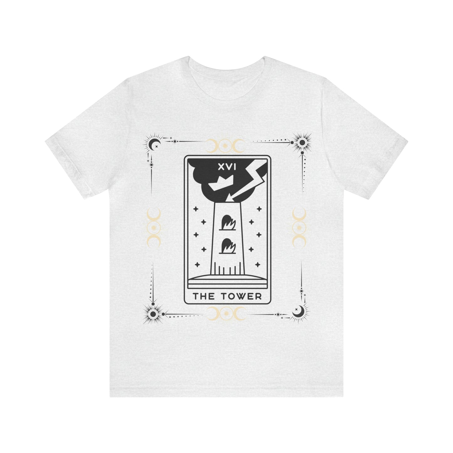 The Tower Card Tarot Inspired Tee