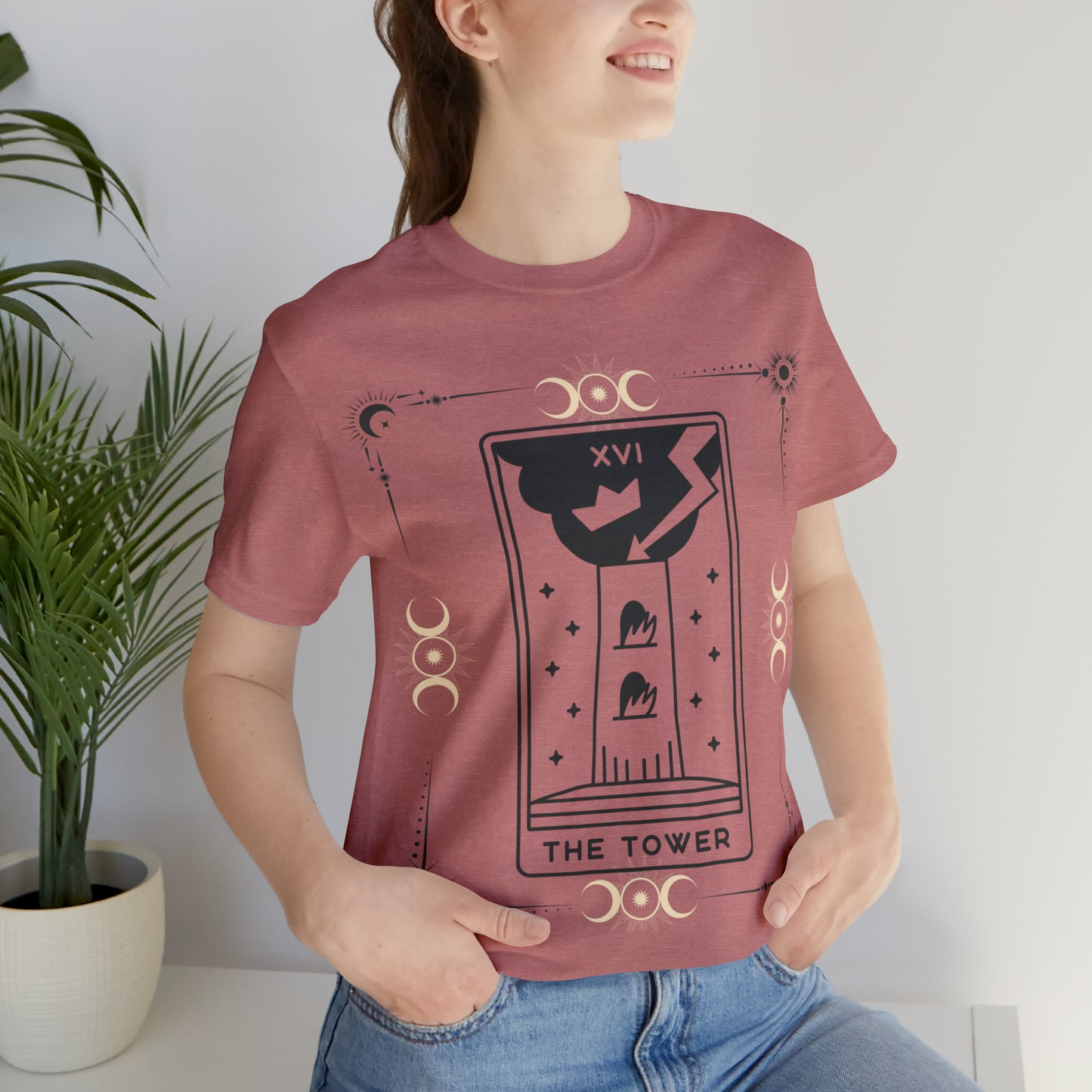 The Tower Card Tarot Inspired Tee