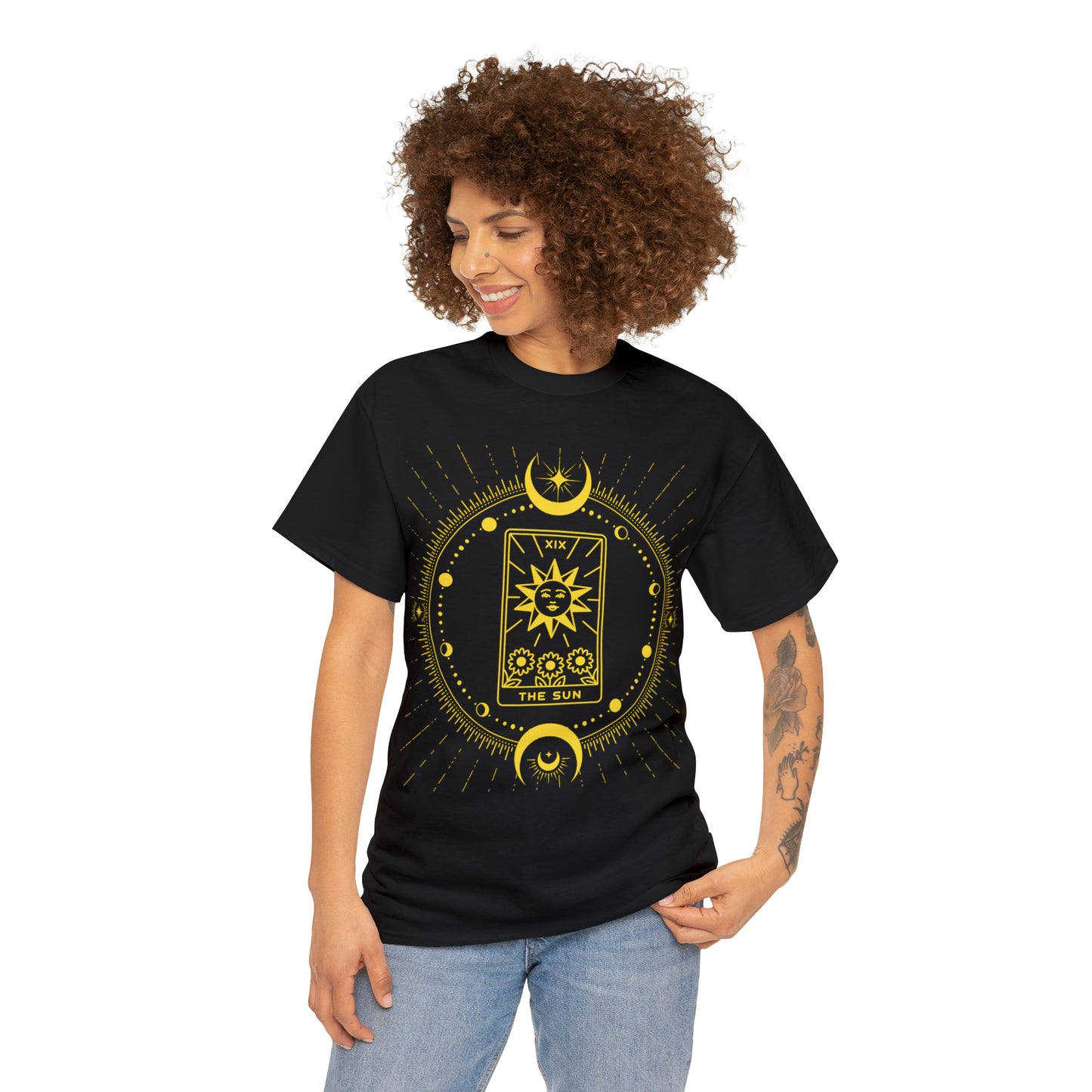 The Sun tarot card tee