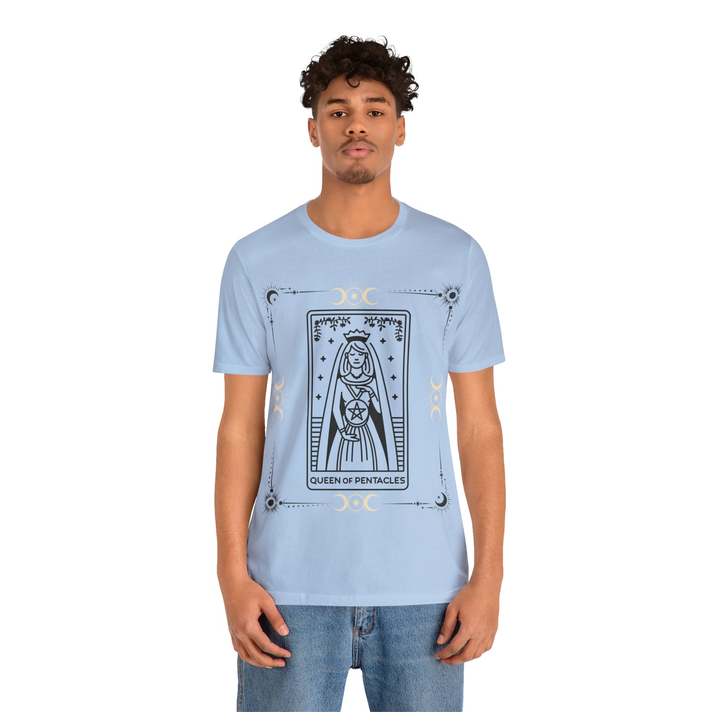 Queen of Pentacles inspired Tarot tee