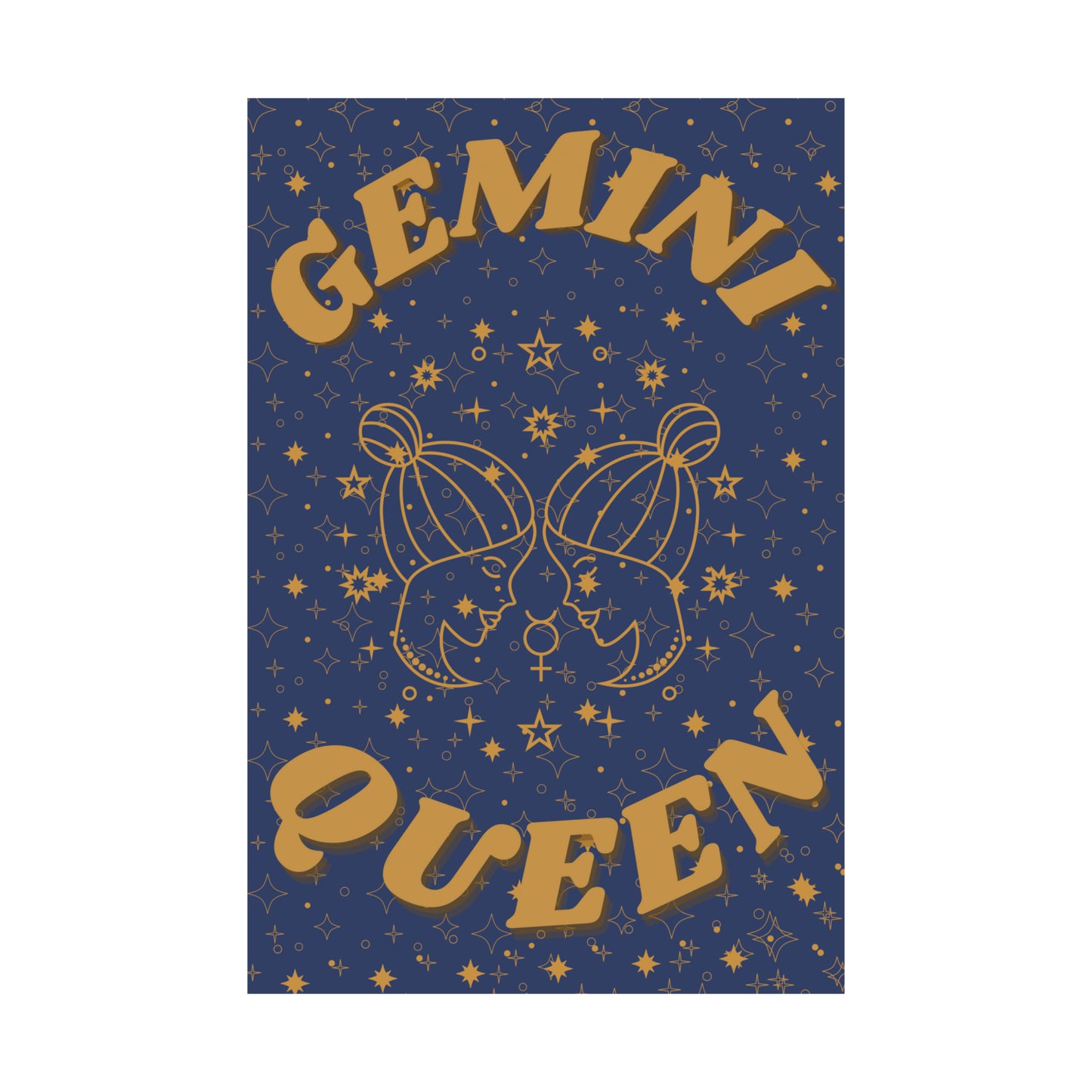 Gemini Queen Poster