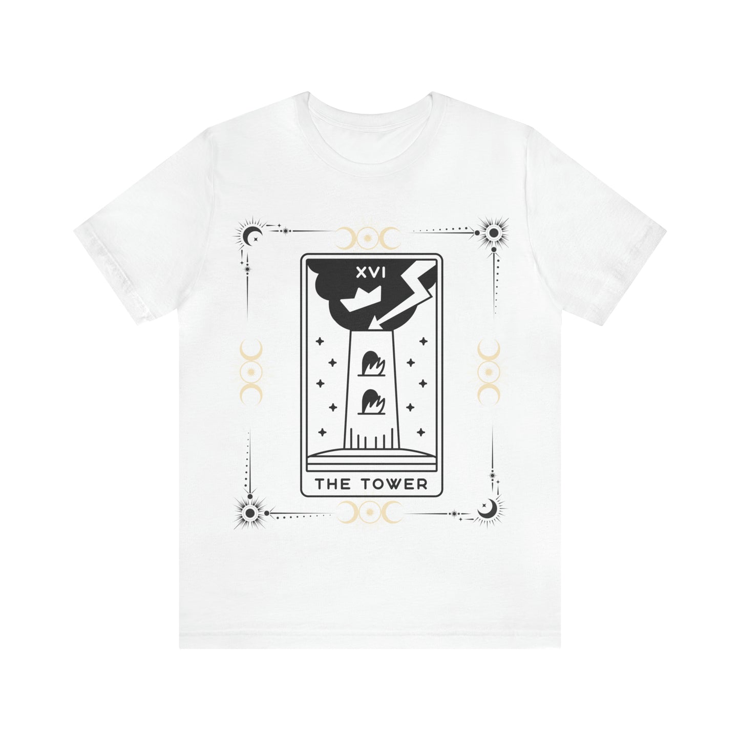 The Tower Card Tarot Inspired Tee