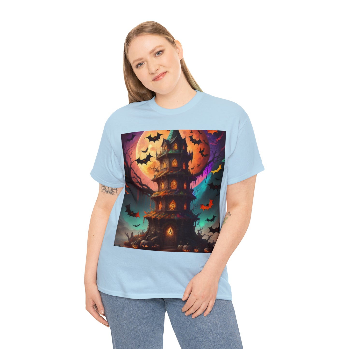 Limited Edition Halloween Tarot tee: The Tower