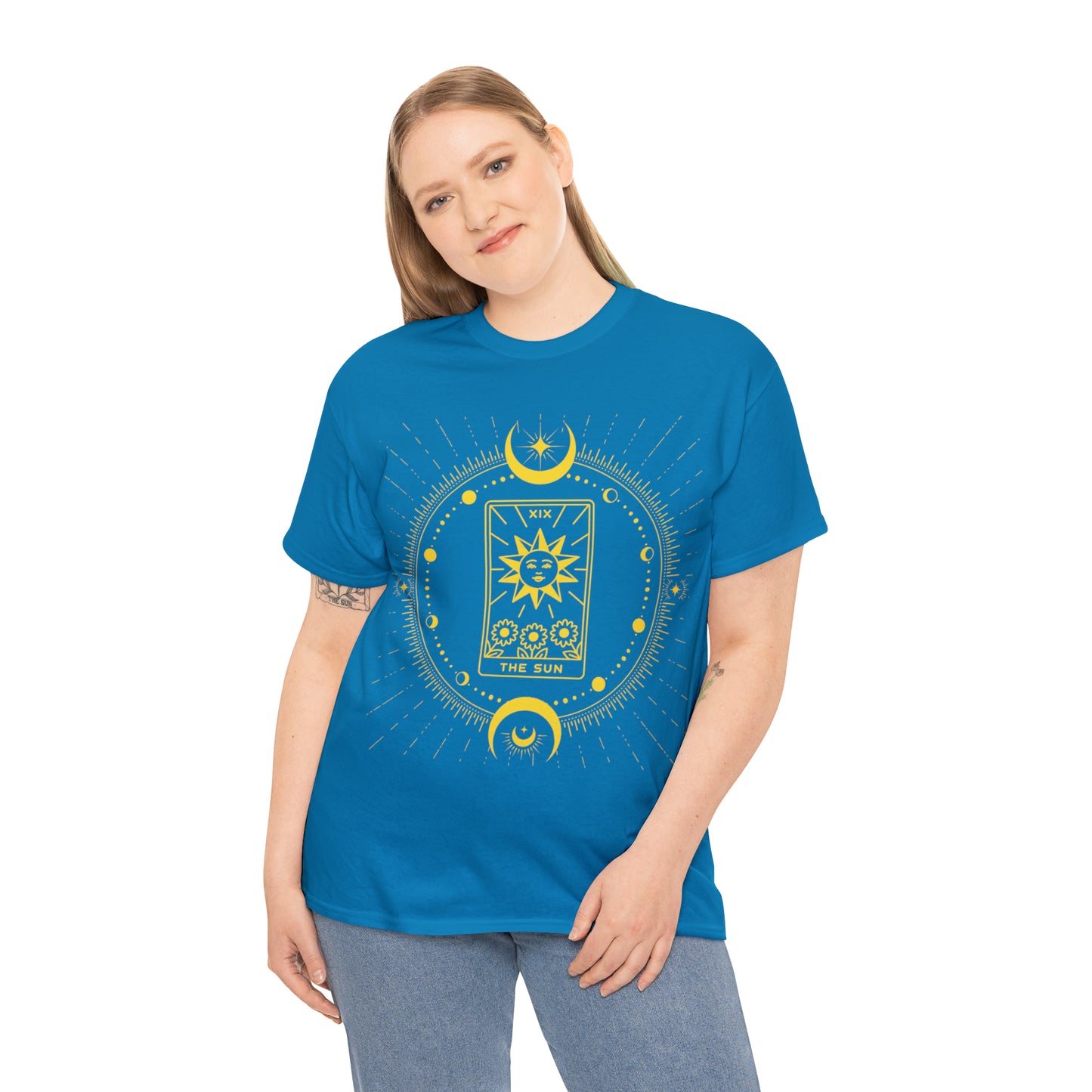 The Sun tarot card tee