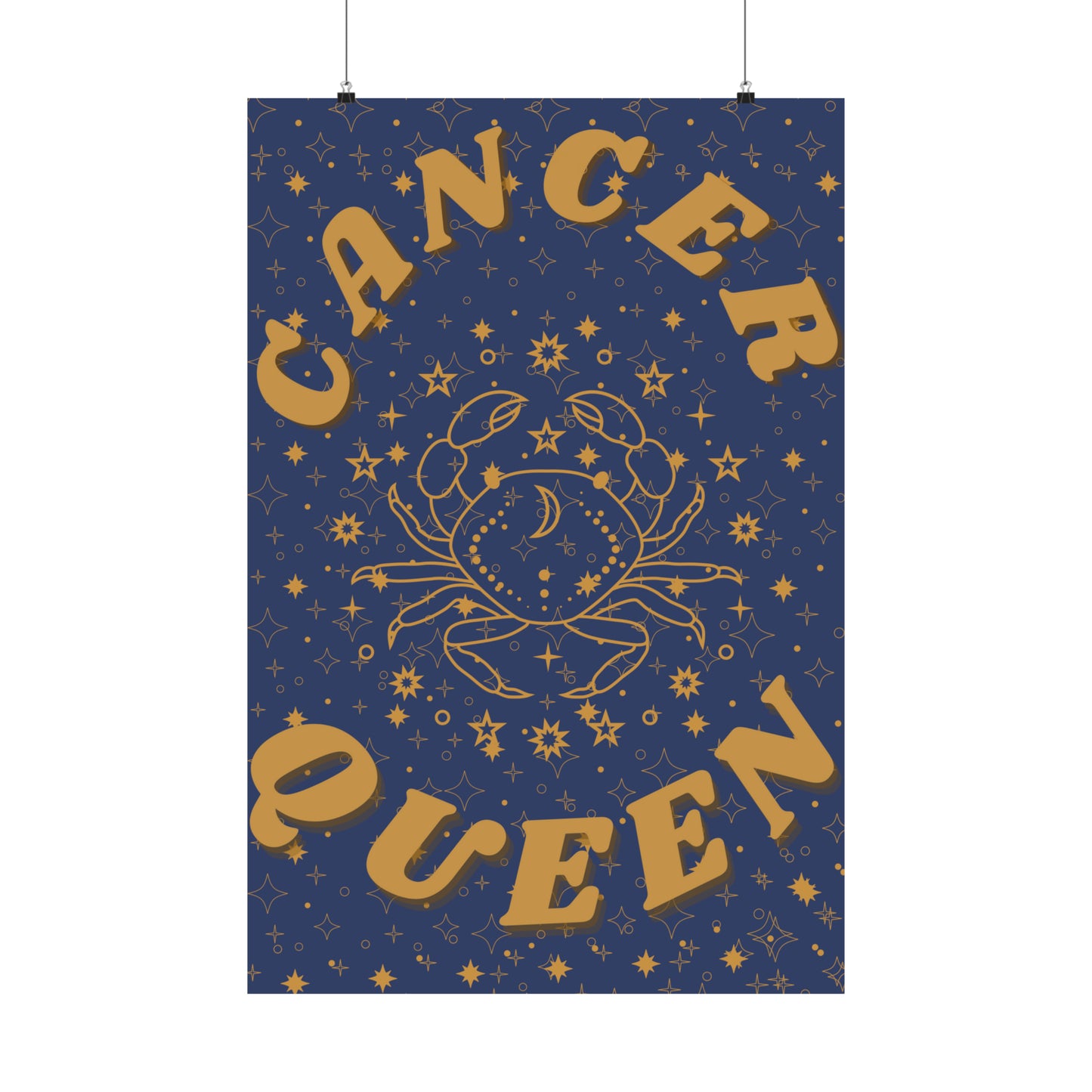 Cancer Queen Poster