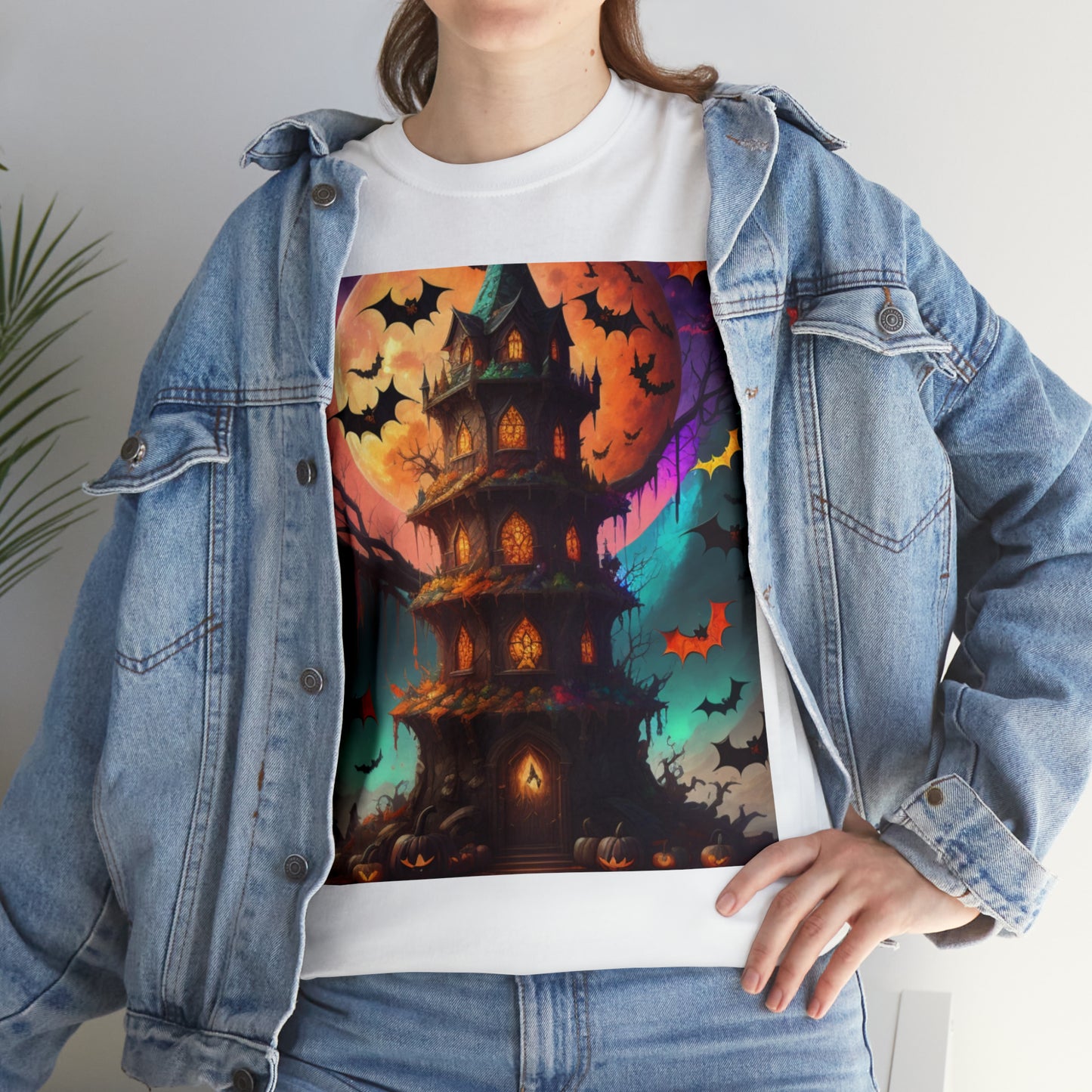 Limited Edition Halloween Tarot tee: The Tower