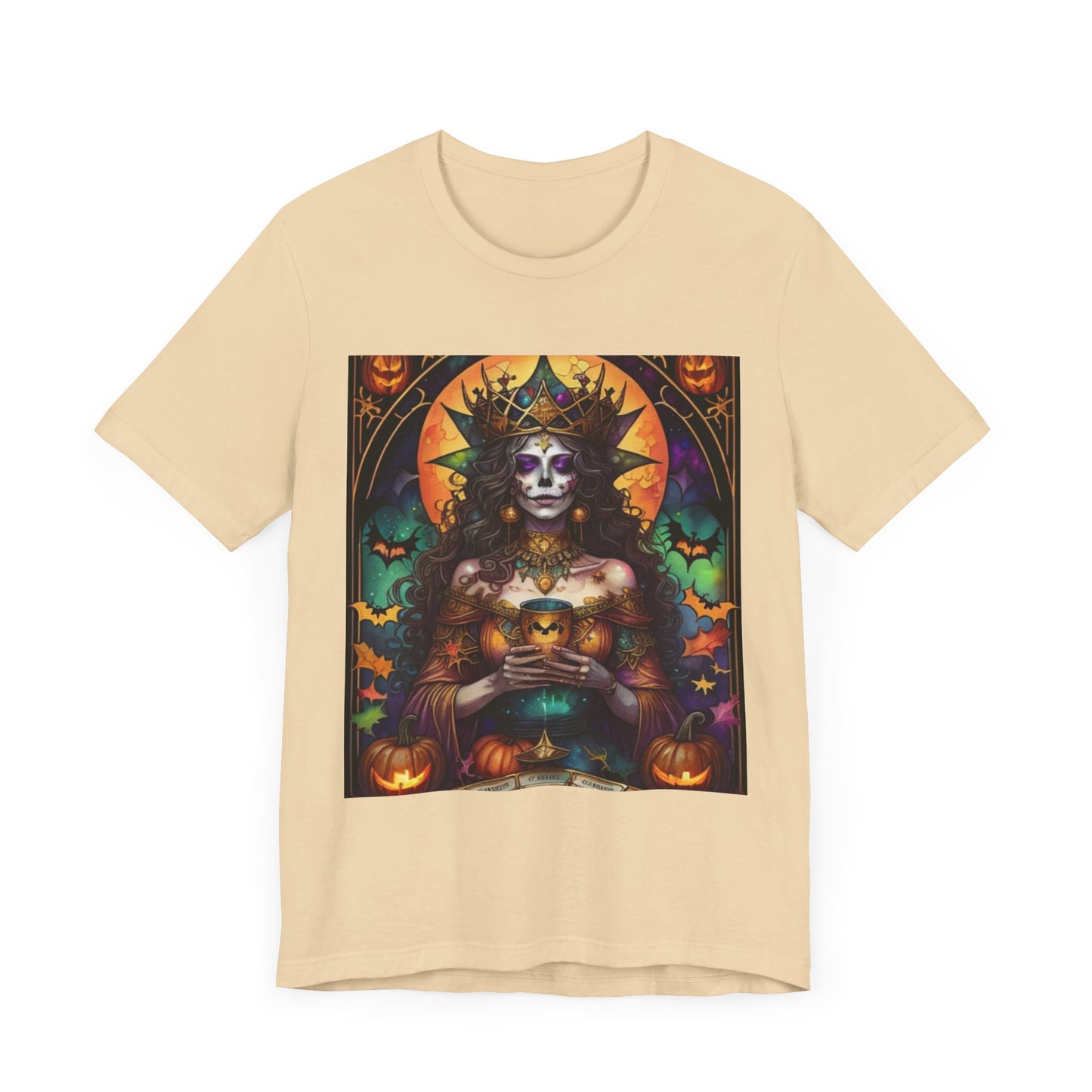 Limited Halloween Inspired Queen Of Cups Tarot T-shirt