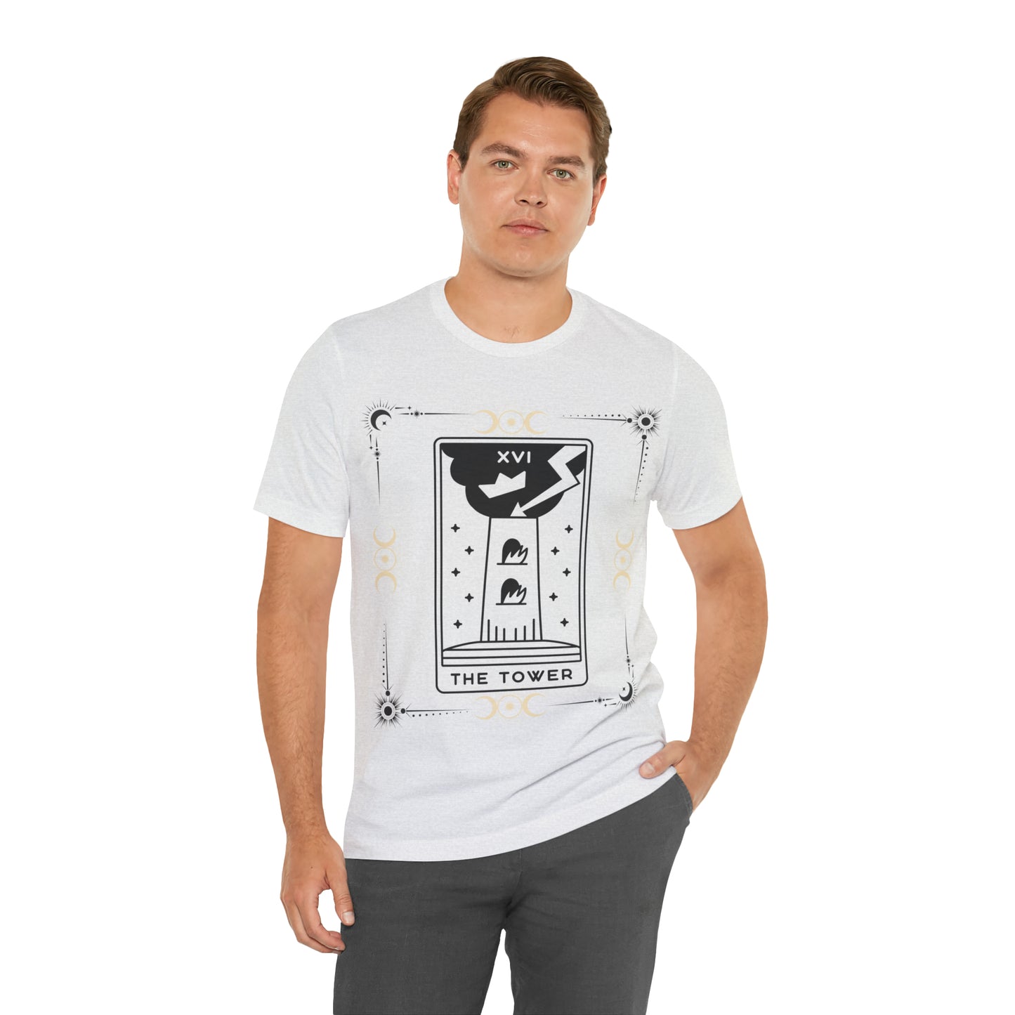 The Tower Card Tarot Inspired Tee