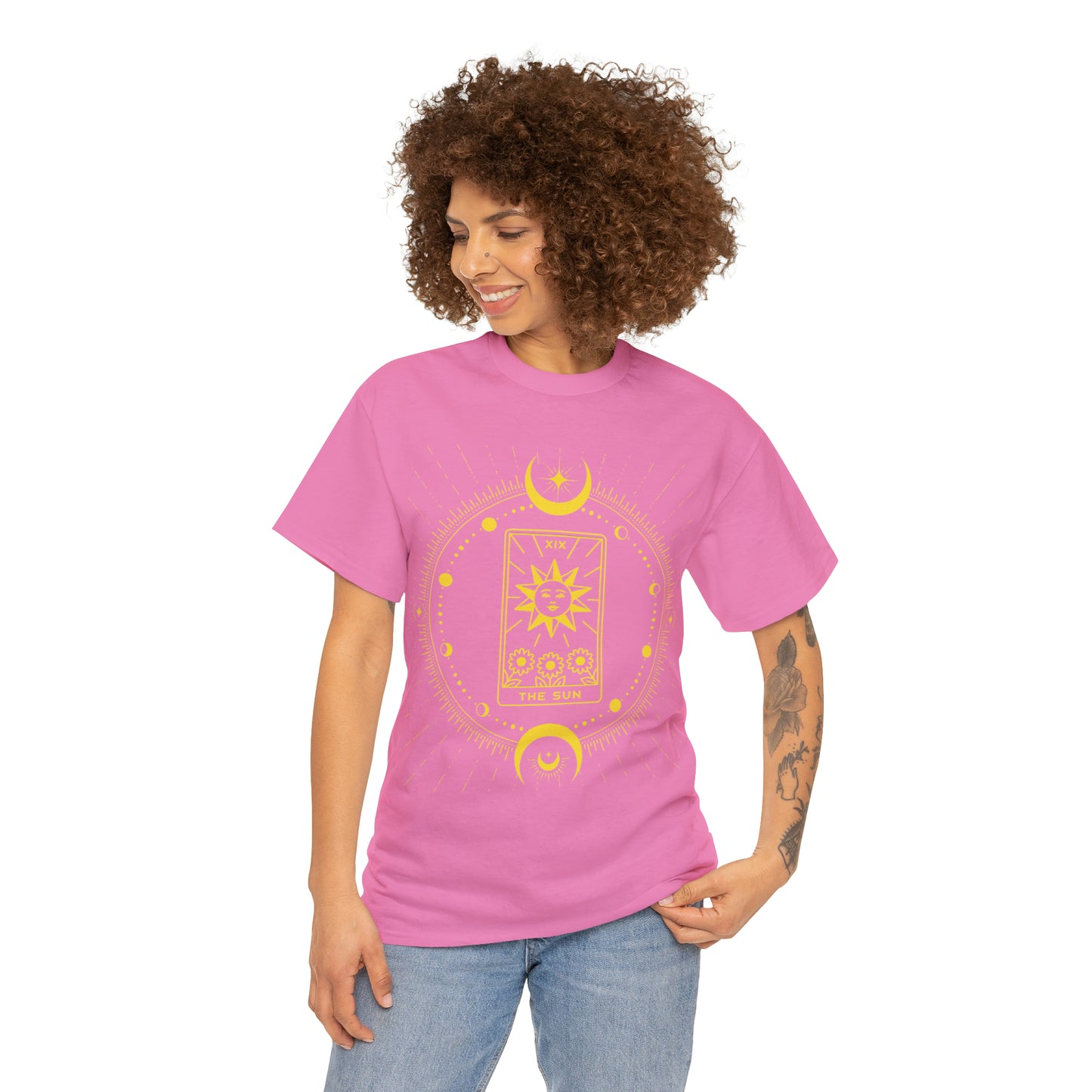 The Sun tarot card tee