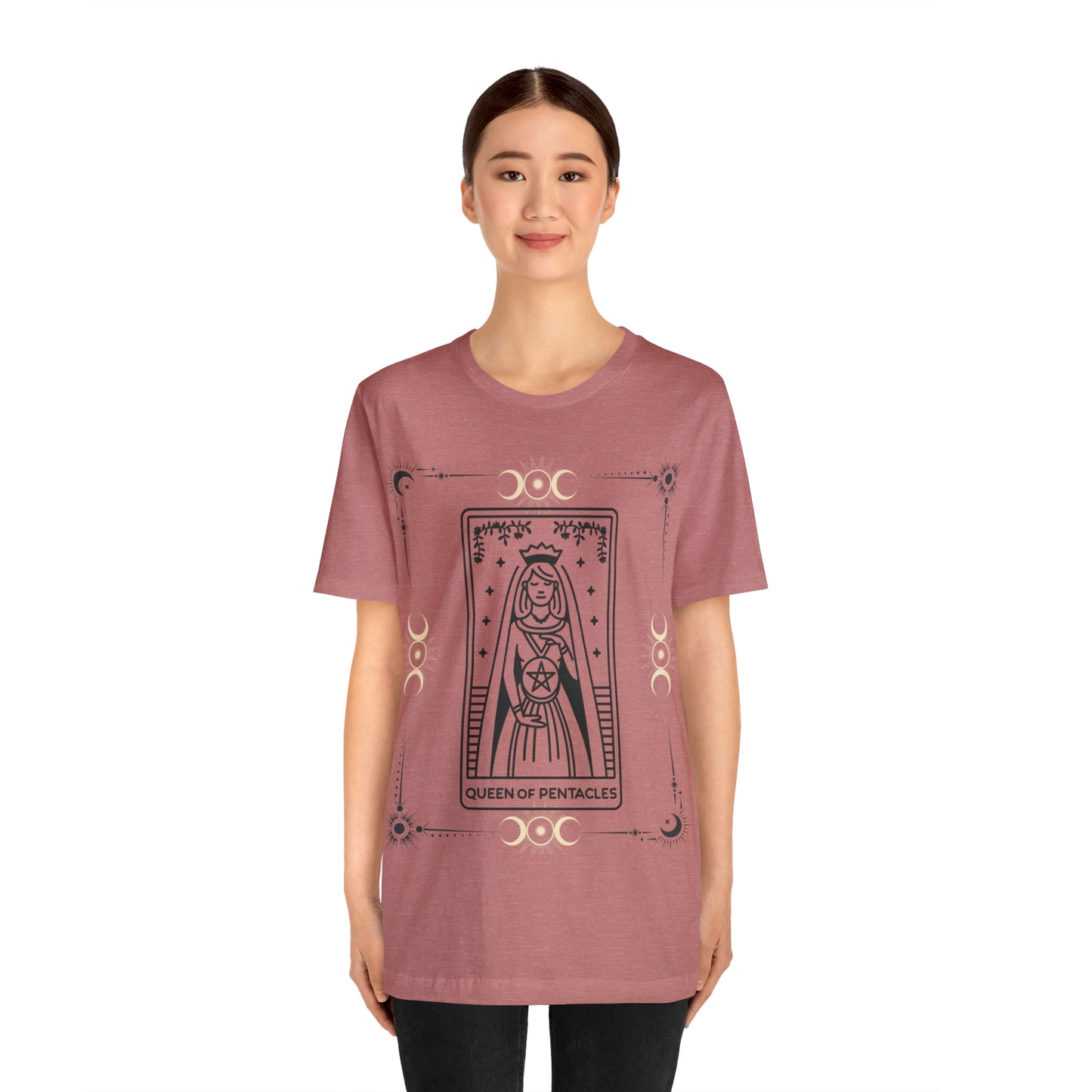 Queen of Pentacles inspired Tarot tee