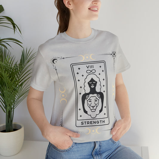 Strength Card Inspired Tarot Tee