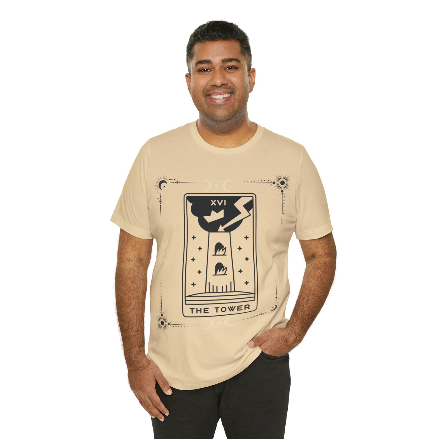 The Tower Card Tarot Inspired Tee